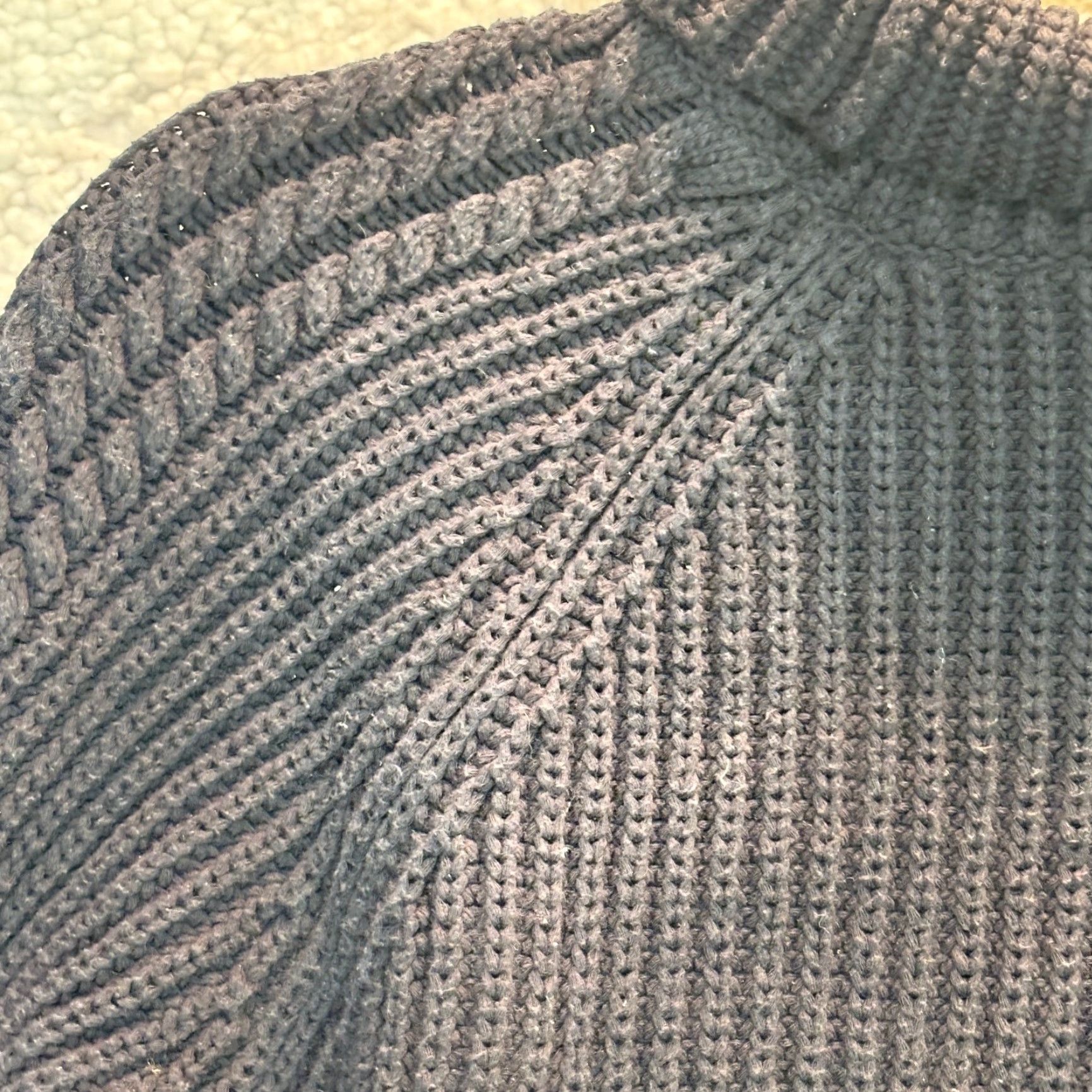 Lululemon Lululemon Sweater Womens Medium Black Turtleneck Cable-Knit Pullover Winter Fall Cozy Size M / US 6-8 / IT 42-44 - 6 Thumbnail