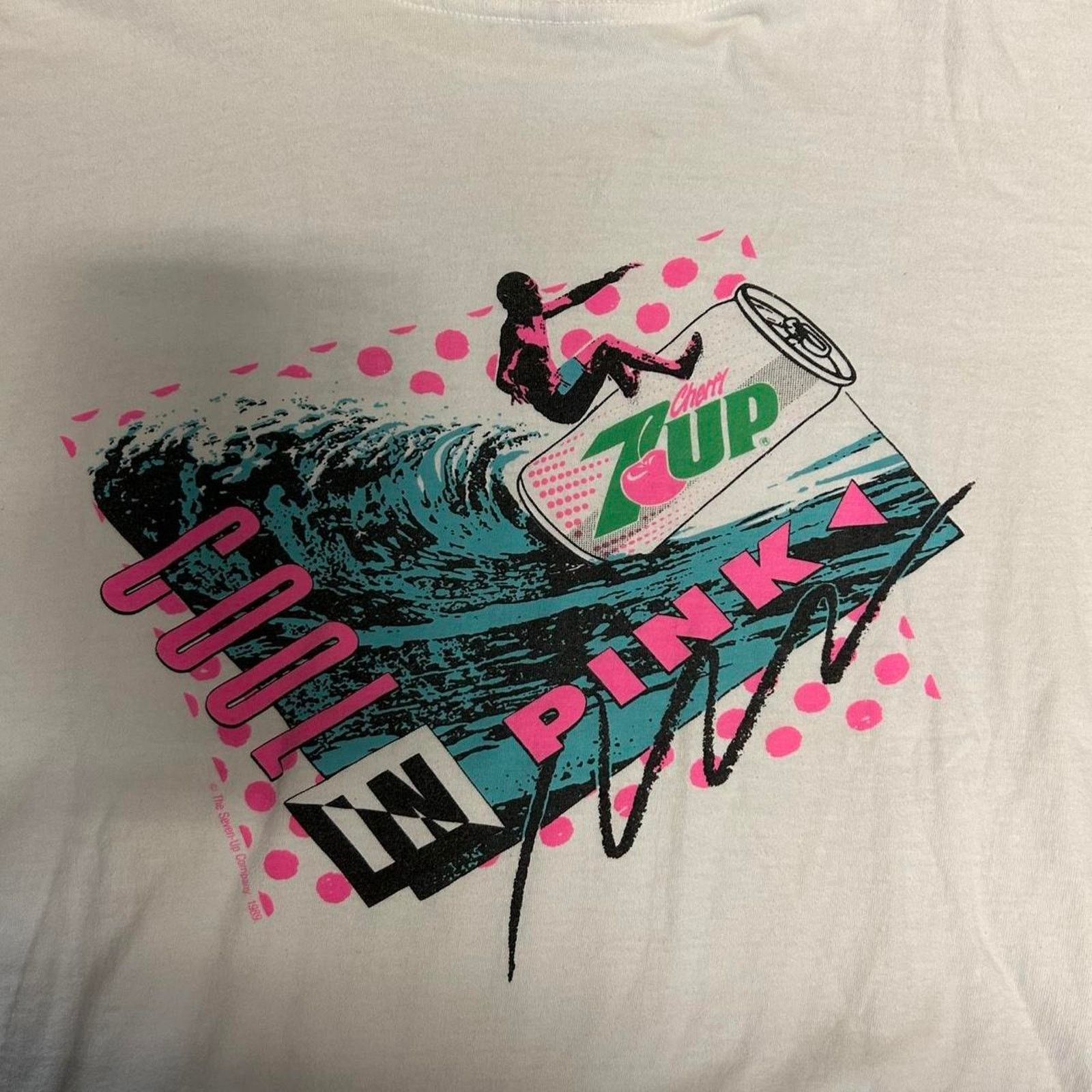 Other VTG 80s 7up vintage t-shirt Size US XL / EU 56 / 4 - 2 Thumbnail