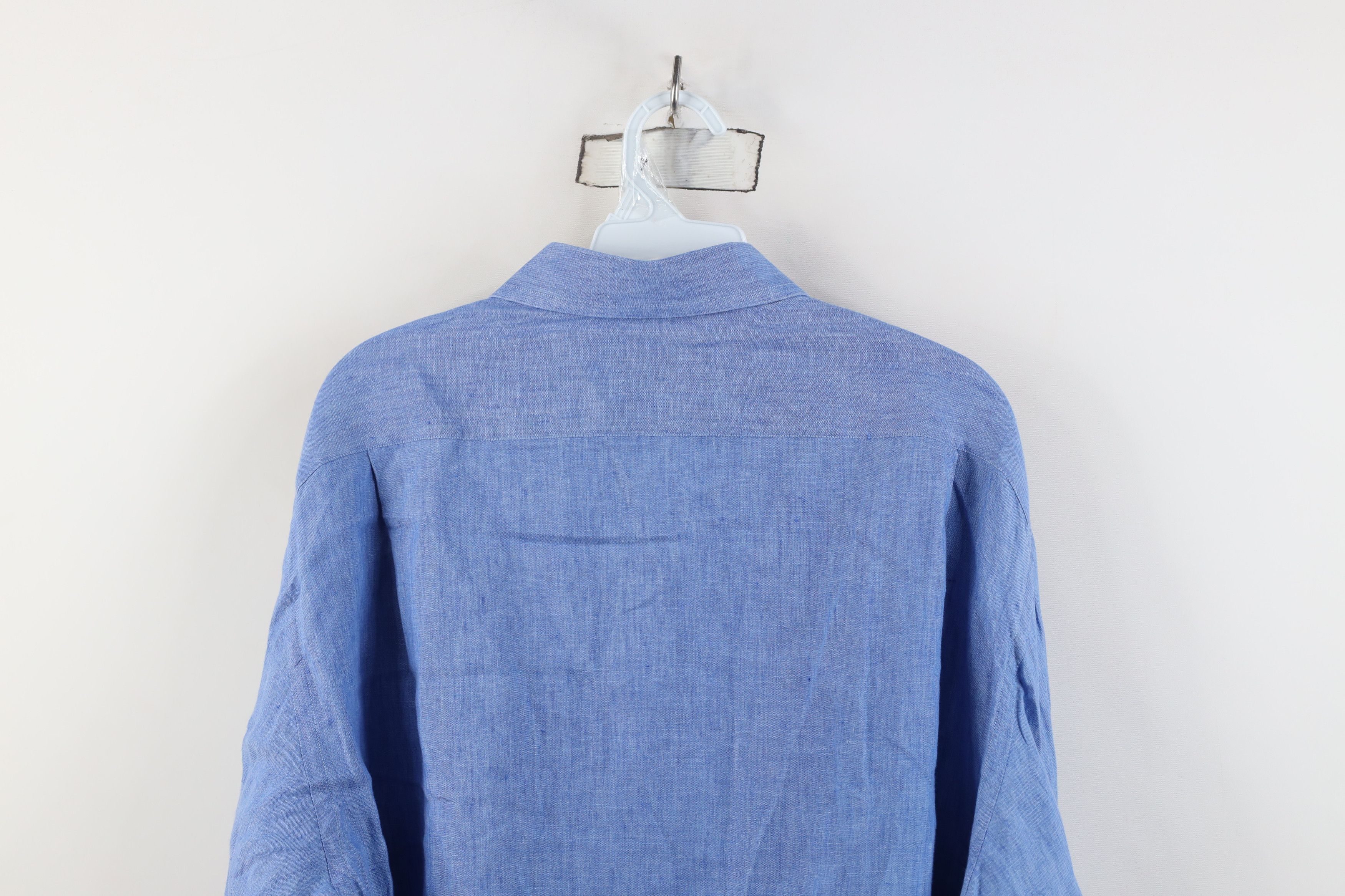 Vintage Vintage 90s Streetwear Long Sleeve Collared Button Shirt Size US L / EU 52-54 / 3 - 11 Thumbnail