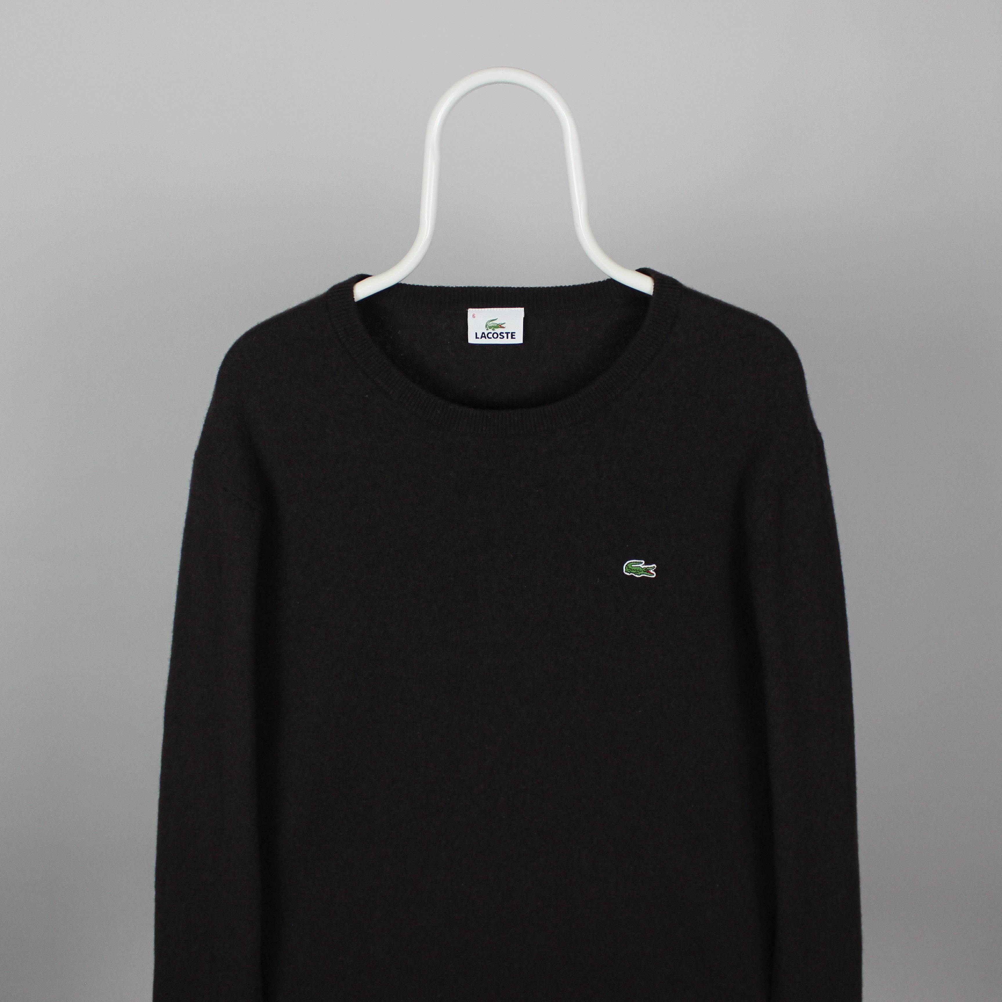 Lacoste Lacoste sweater men wool brown L XL Size US XL / EU 56 / 4 - 1 Thumbnail