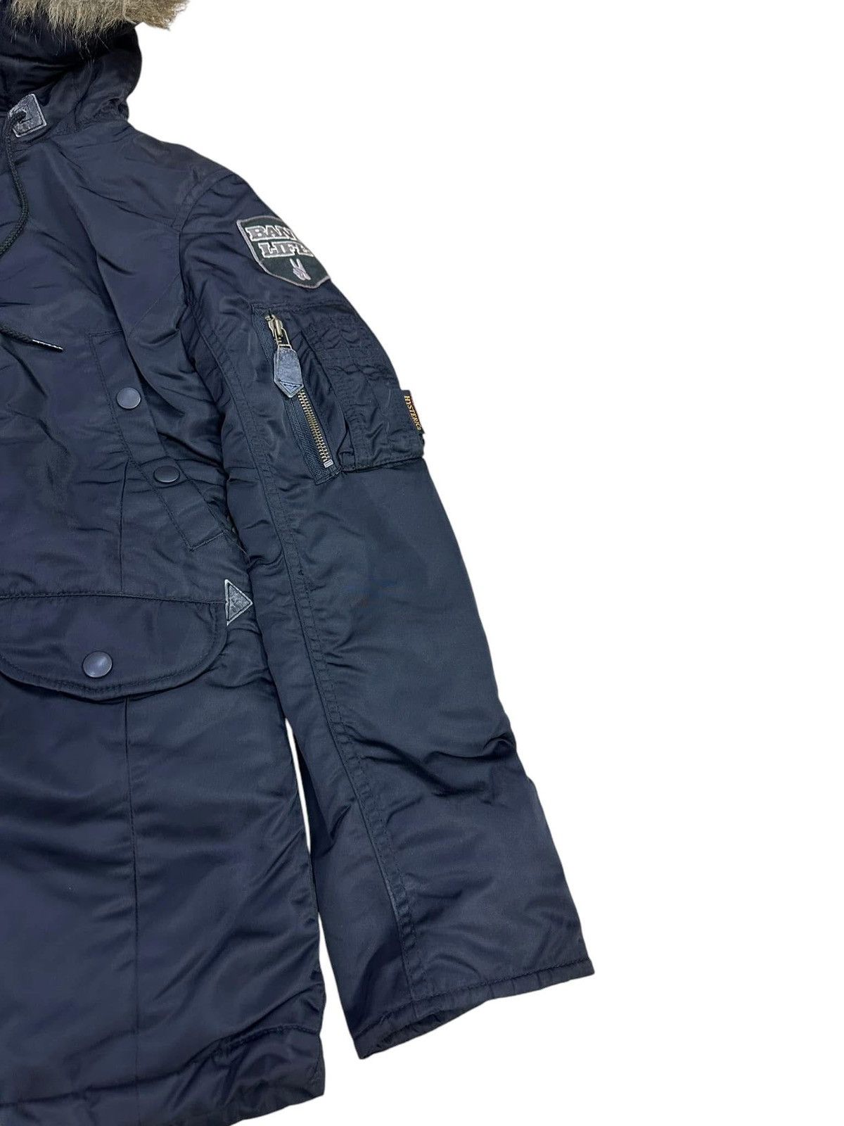 Hysteric Glamour Hysteric Glamour N-3B Primaloft Jacket Fur Hoodie Size US S / EU 44-46 / 1 - 11 Thumbnail