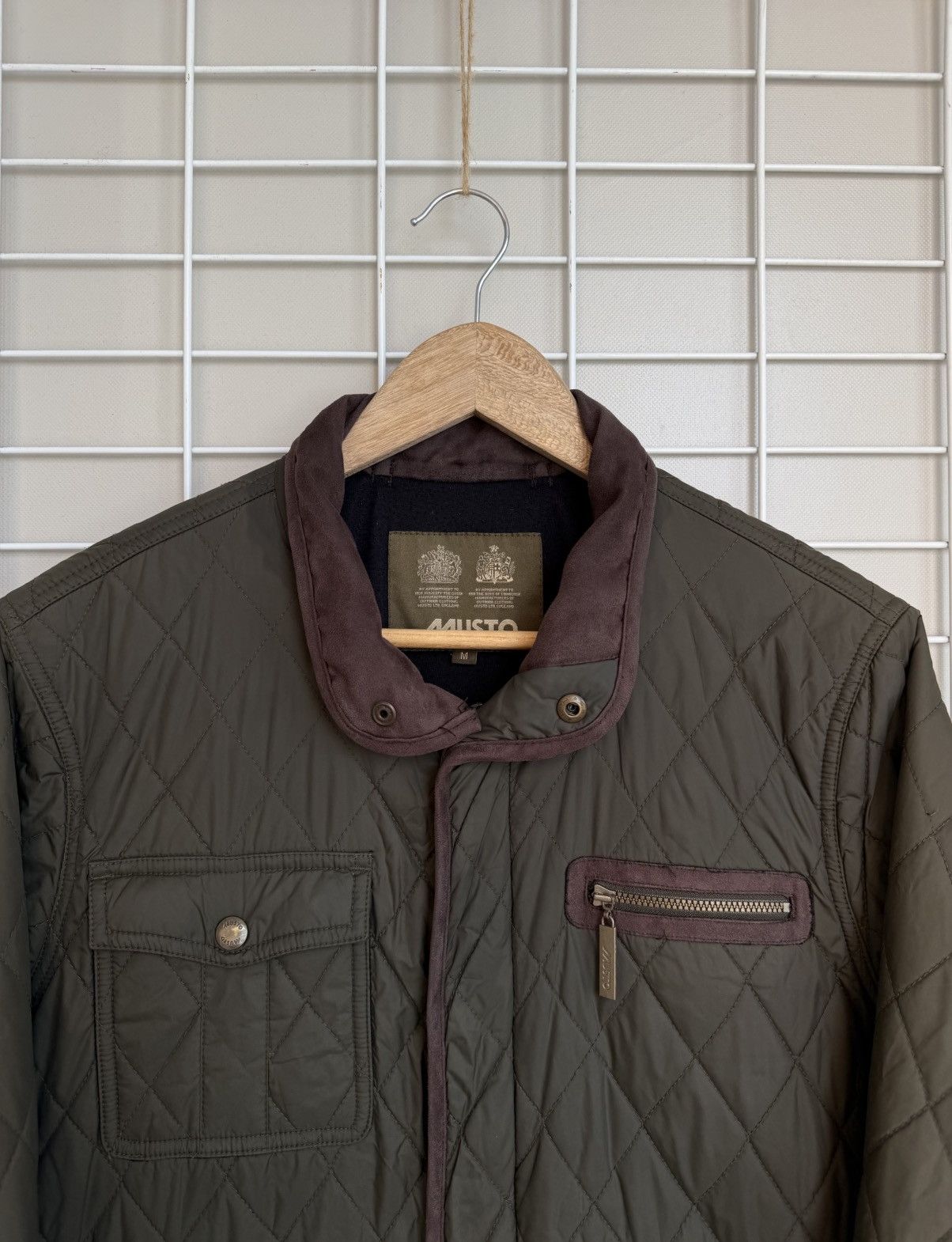 Musto Musto Kingston Quilted Jacket Mens Size M Zip Coat Vintage Size US M / EU 48-50 / 2 - 2 Thumbnail