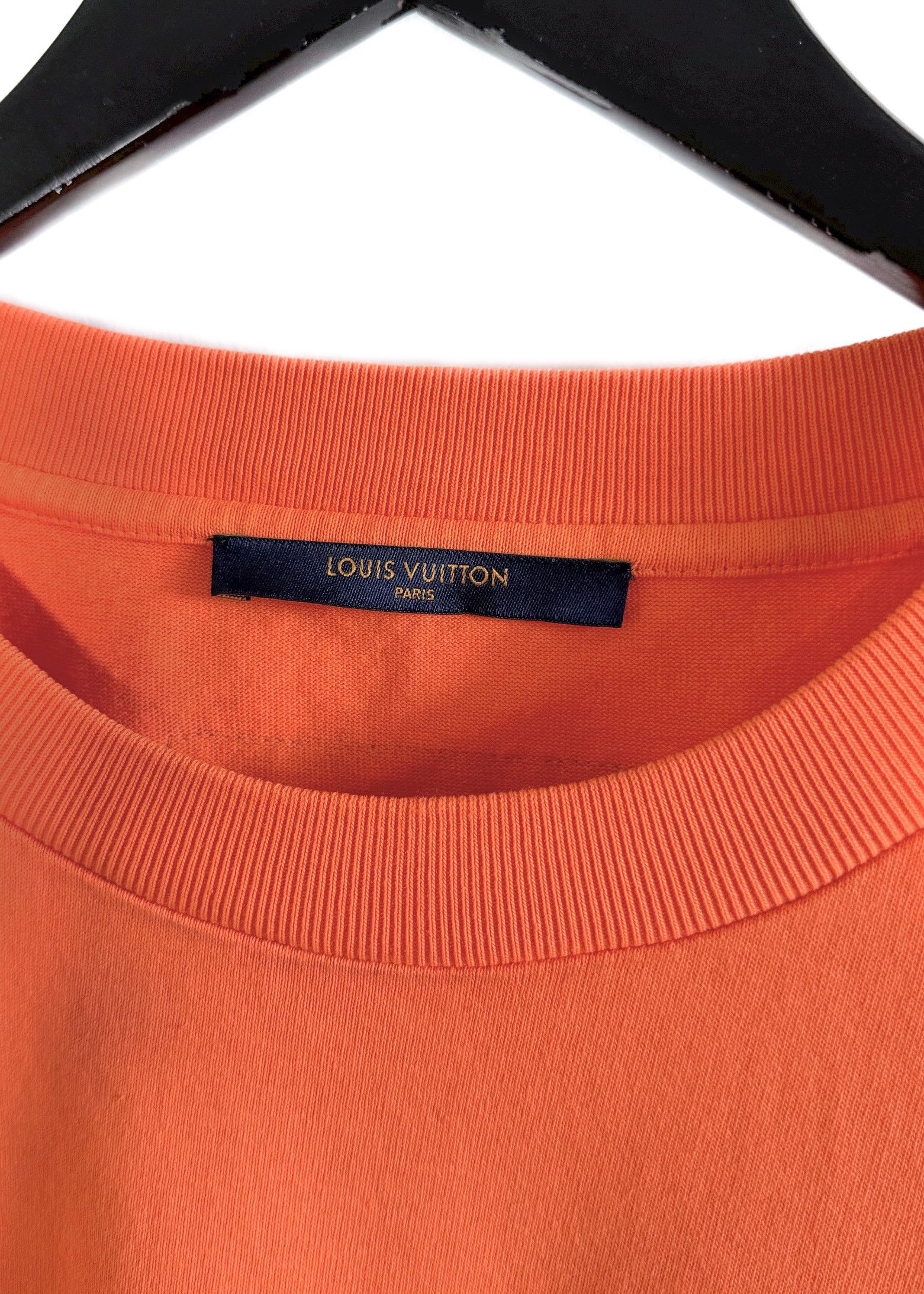Louis Vuitton Louis vuitton 2019 Inside Orange 3D Pocket Orange T-shirt Size US XXL / EU 58 / 5 - 5 Thumbnail