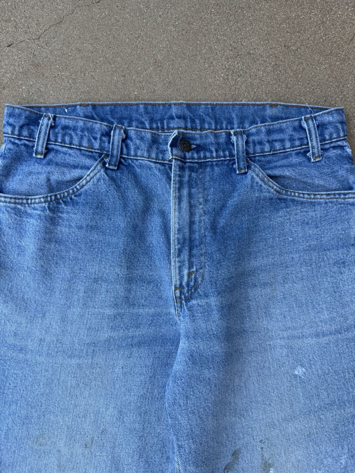 Levi's Vtg 80’s Levi’s 684 Orange Tab Bellbottom Flare Jeans 34x29 Size US 34 / EU 50 - 4 Thumbnail