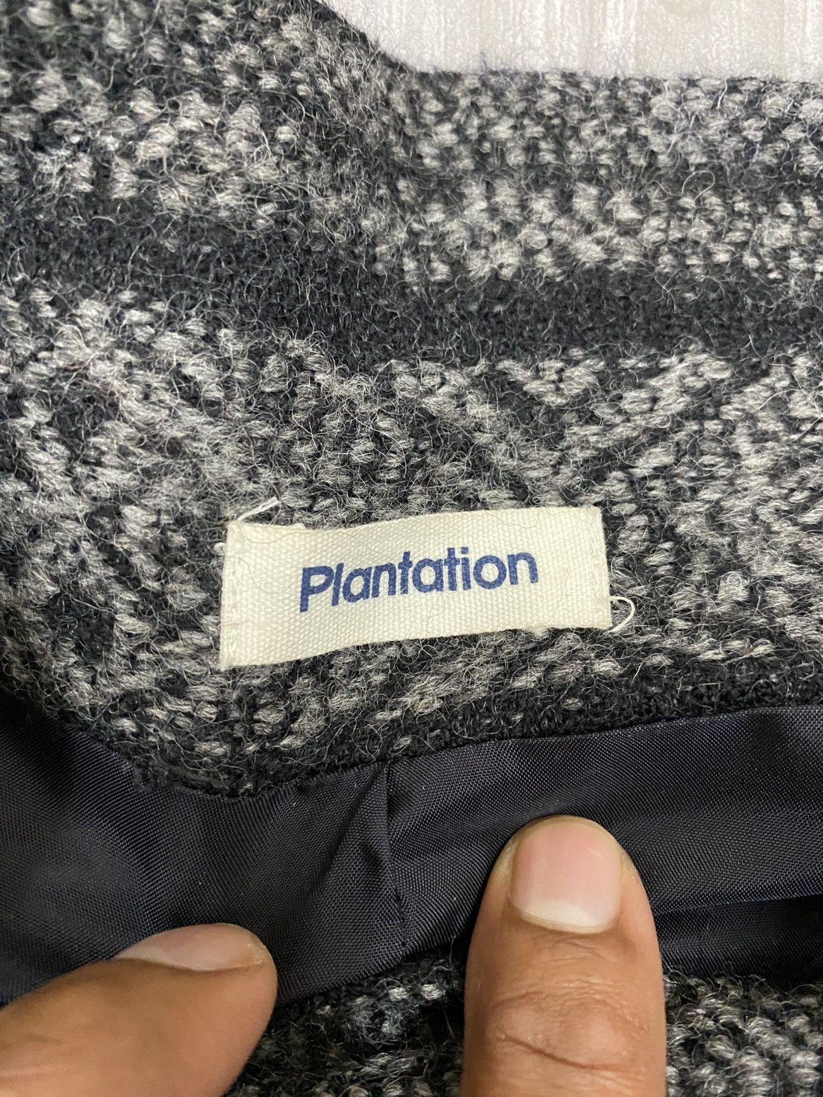 Vtg Plantation By Issey Miyake Wool Jacket