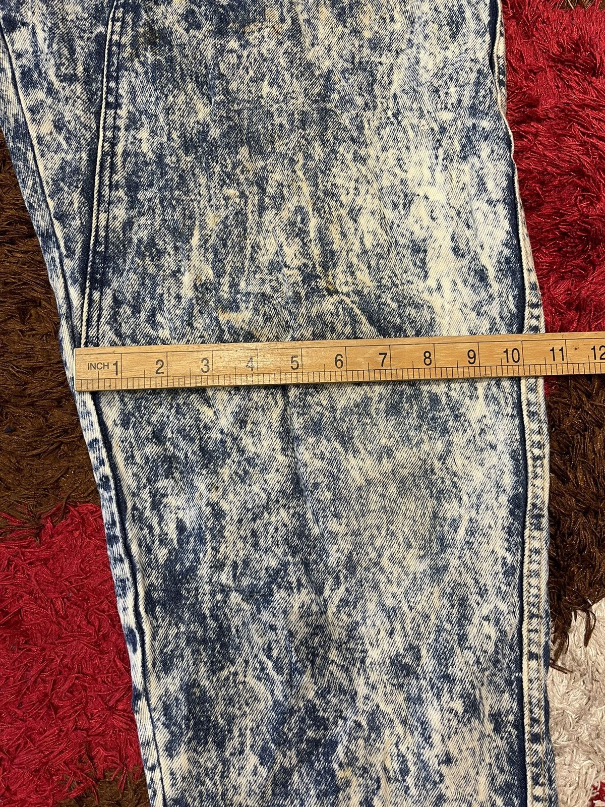 Japanese Brand Jeans Gold Rush Distressed Denim Size 28’ Size US 28 / EU 44 - 14 Thumbnail