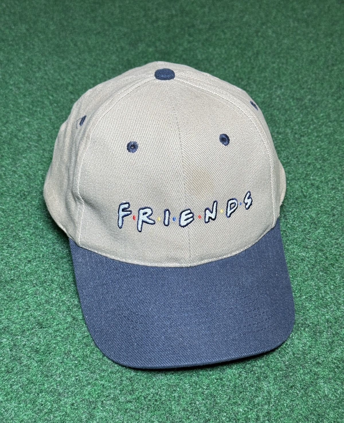 Vintage Vtg 90s Friends Sitcom Spellout Snapback Baseball Cap Hat Size ONE SIZE - 1 Thumbnail