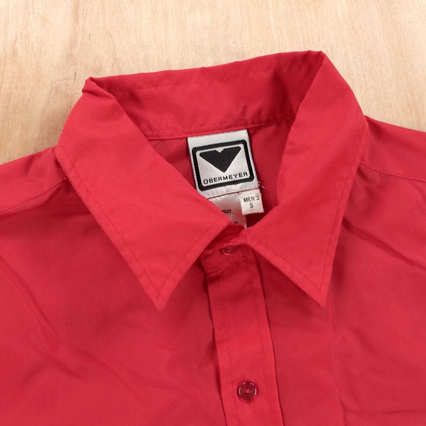 Obermeyer OBERMEYER wind jacket vtg red windbreaker button up shirt SMALL nylon 80s 90s Size US S / EU 44-46 / 1 - 5 Thumbnail