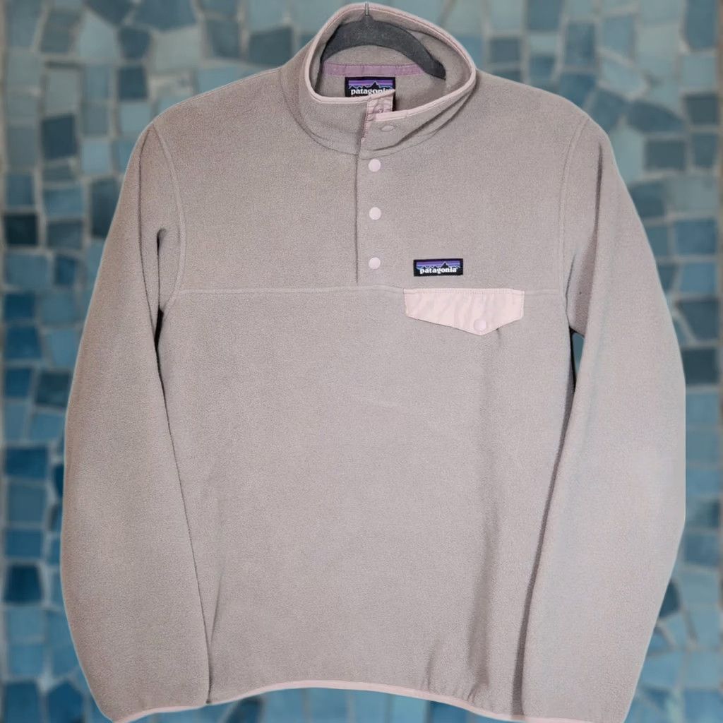 Patagonia Patagonia Synchilla Snap-T Pullover Fleece Taupe Women S Lightweight All Seasons 25455 Size S / US 4 / IT 40 - 1 Thumbnail