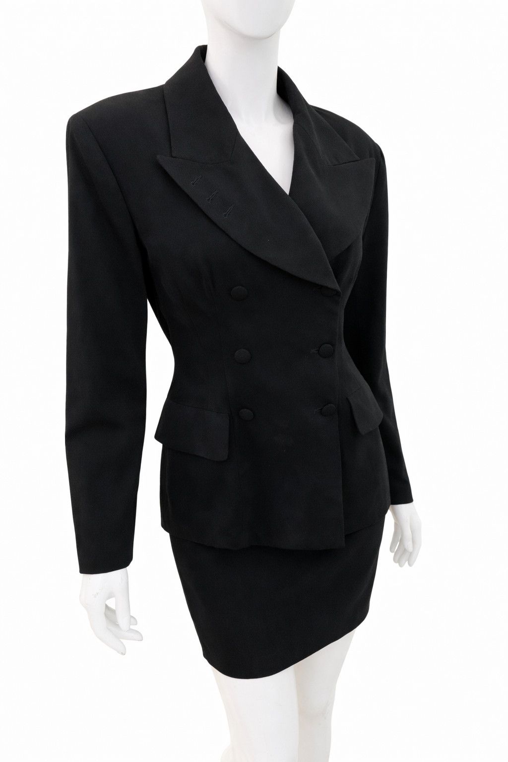 plein sud Plein Sud Archive Cut-Out Panel Strap Back Jacket Skirt Suit Size L / US 10 / IT 46 - 3 Thumbnail