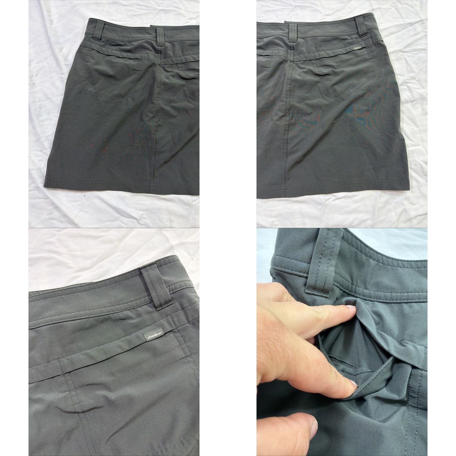Eddie Bauer Eddie Bauer Skort Women’s Size 8 Gray Polyester Spandex 32x17 Activewear Regular Womens Size ONE SIZE - 9 Thumbnail