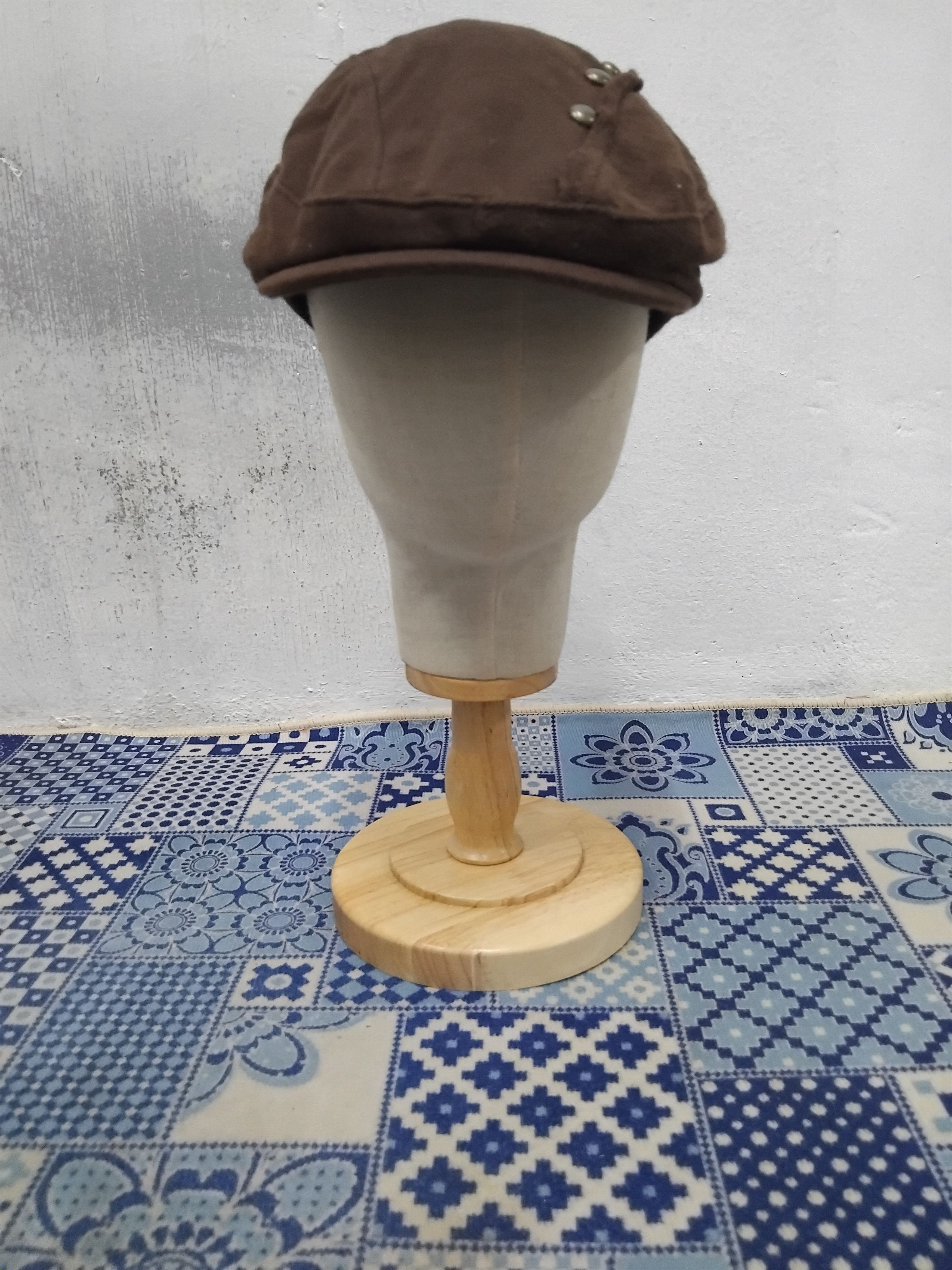 PPFM 💥Inspired Japanese brown studded baretta cap Size ONE SIZE - 5 Thumbnail