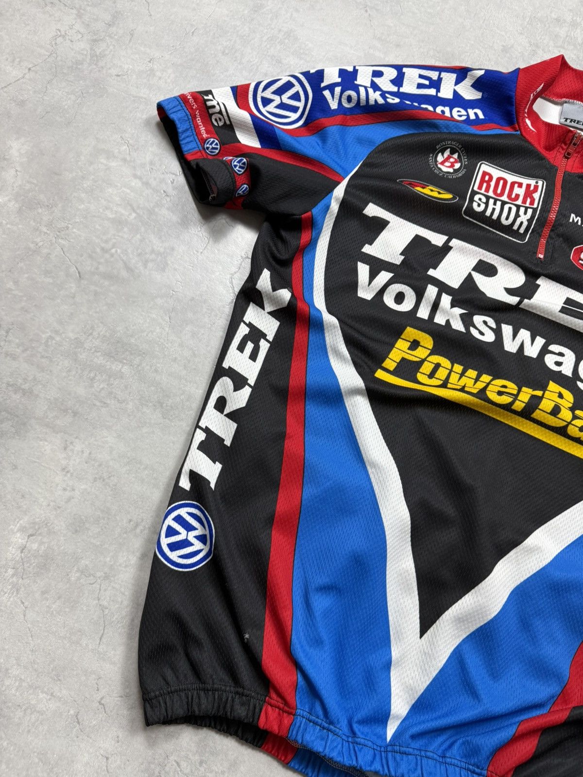 Vintage Vintage Trek Volkswagen 90s Cycling Shirt Size US L / EU 52-54 / 3 - 4 Thumbnail