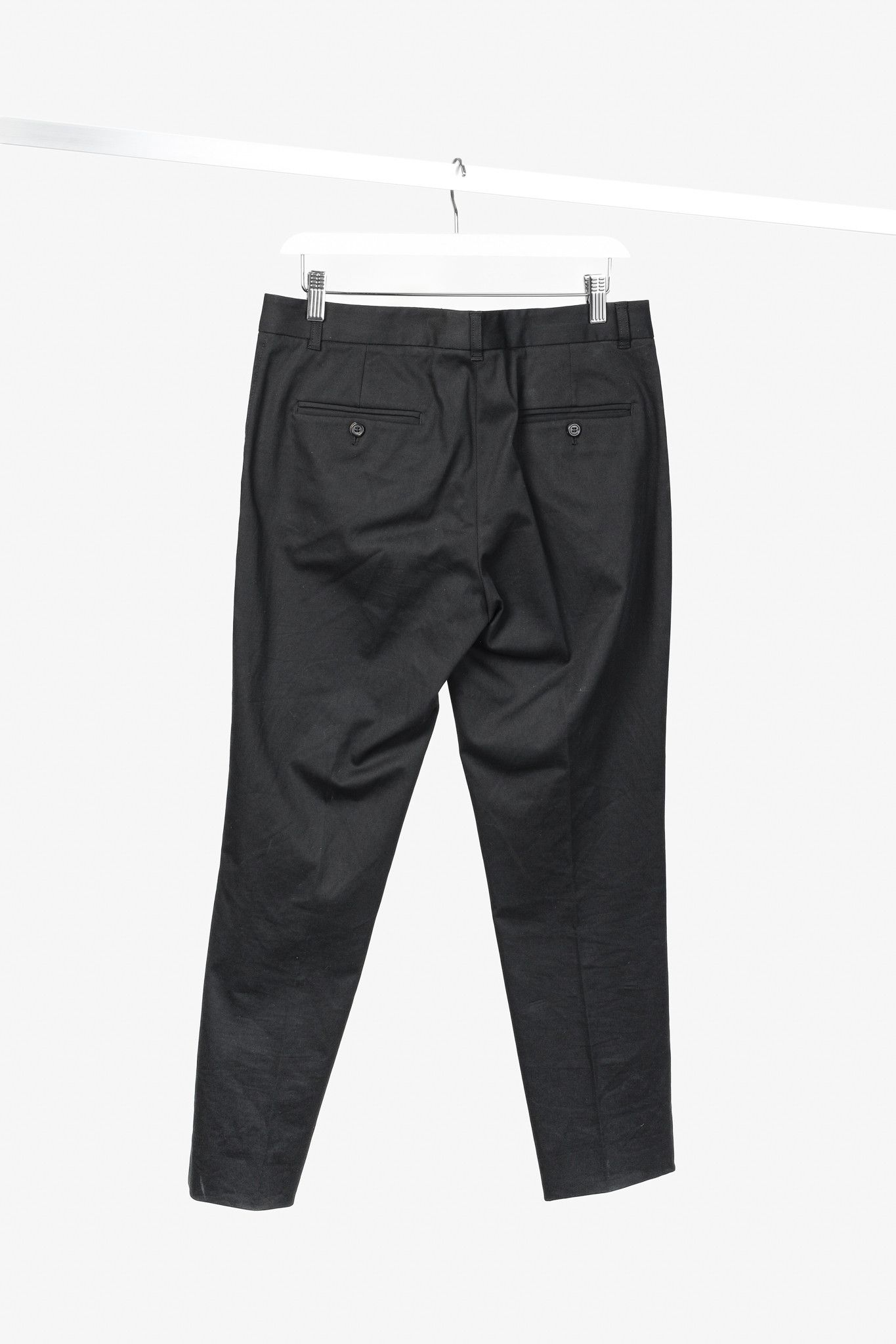 Dolce & Gabbana Dolce & Gabbana Black Chino Pants Size US 32 / EU 48 - 2 Thumbnail