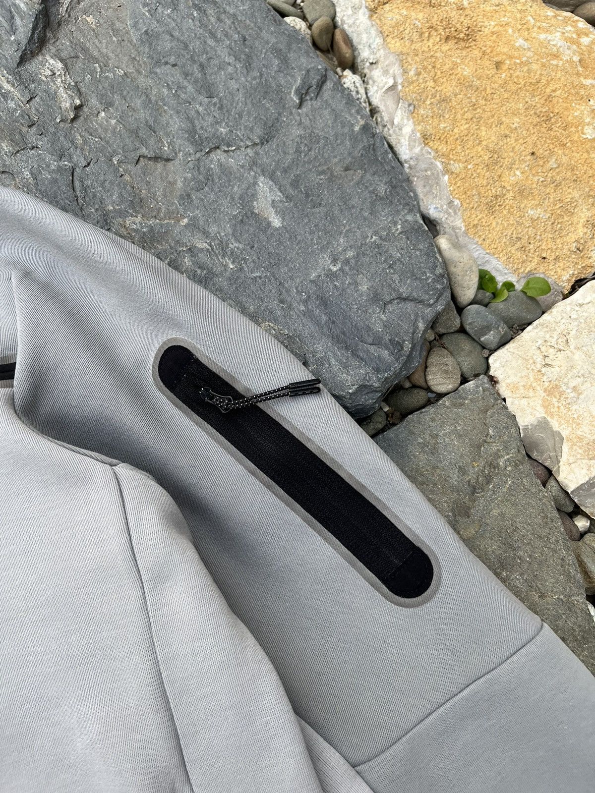Nike rare Nike tech fleece light grey hype zip hoodie sweatshirt Size US M / EU 48-50 / 2 - 8 Thumbnail