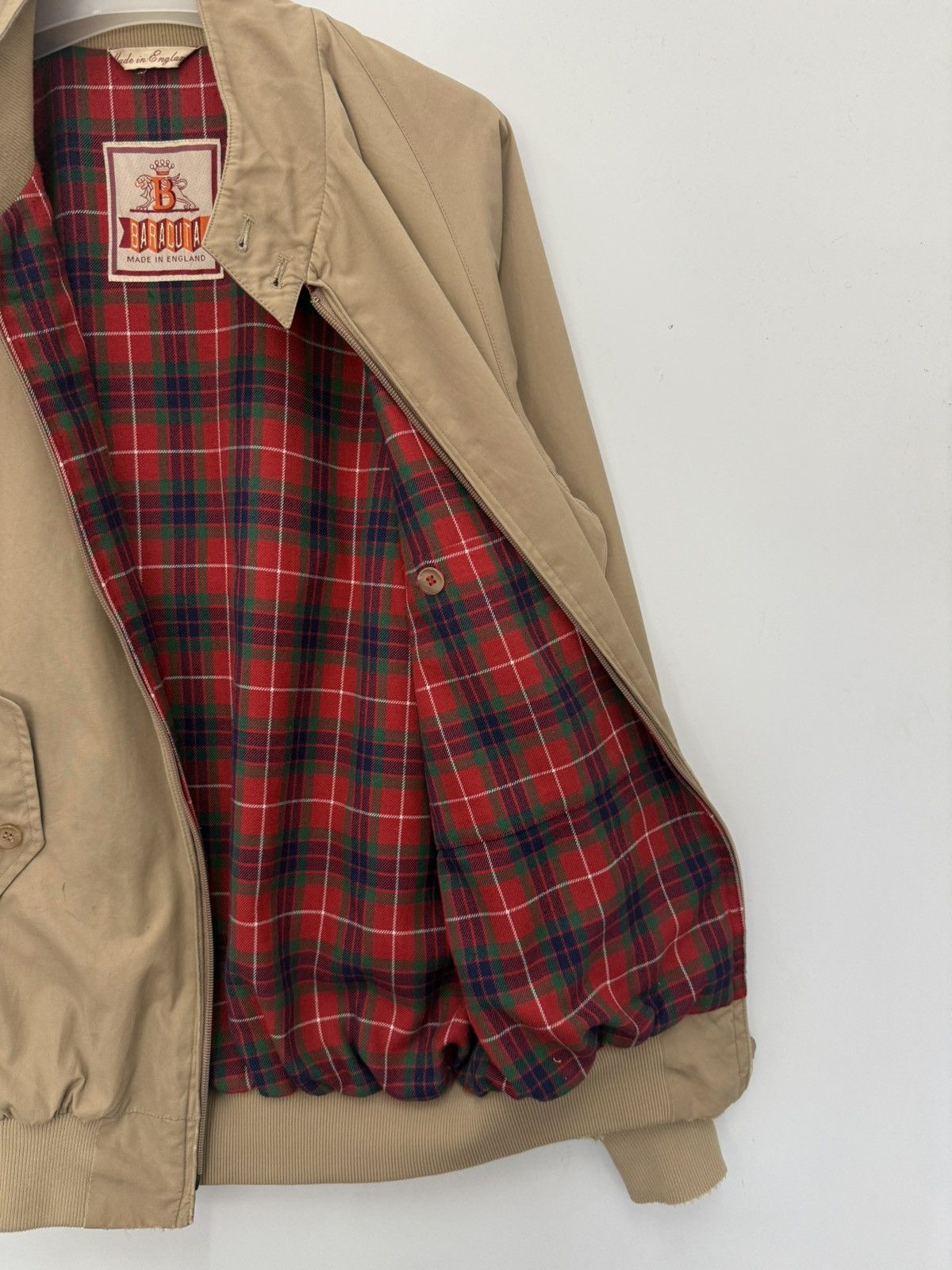 Baracuta 🔥 Vtg Rock & Roll Baracuta ENGLAND Distressed Jacket - 36 Size US S / EU 44-46 / 1 - 7 Thumbnail