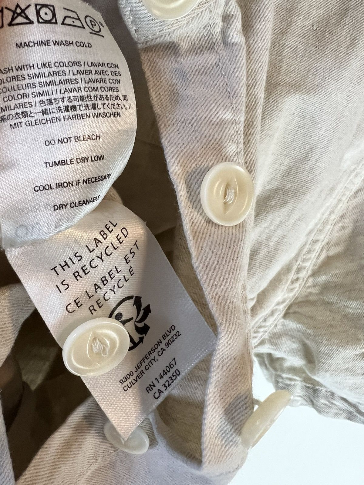 Outerknown Outerknown SEA Womens Jumpsuit Size 29" - 8 Thumbnail