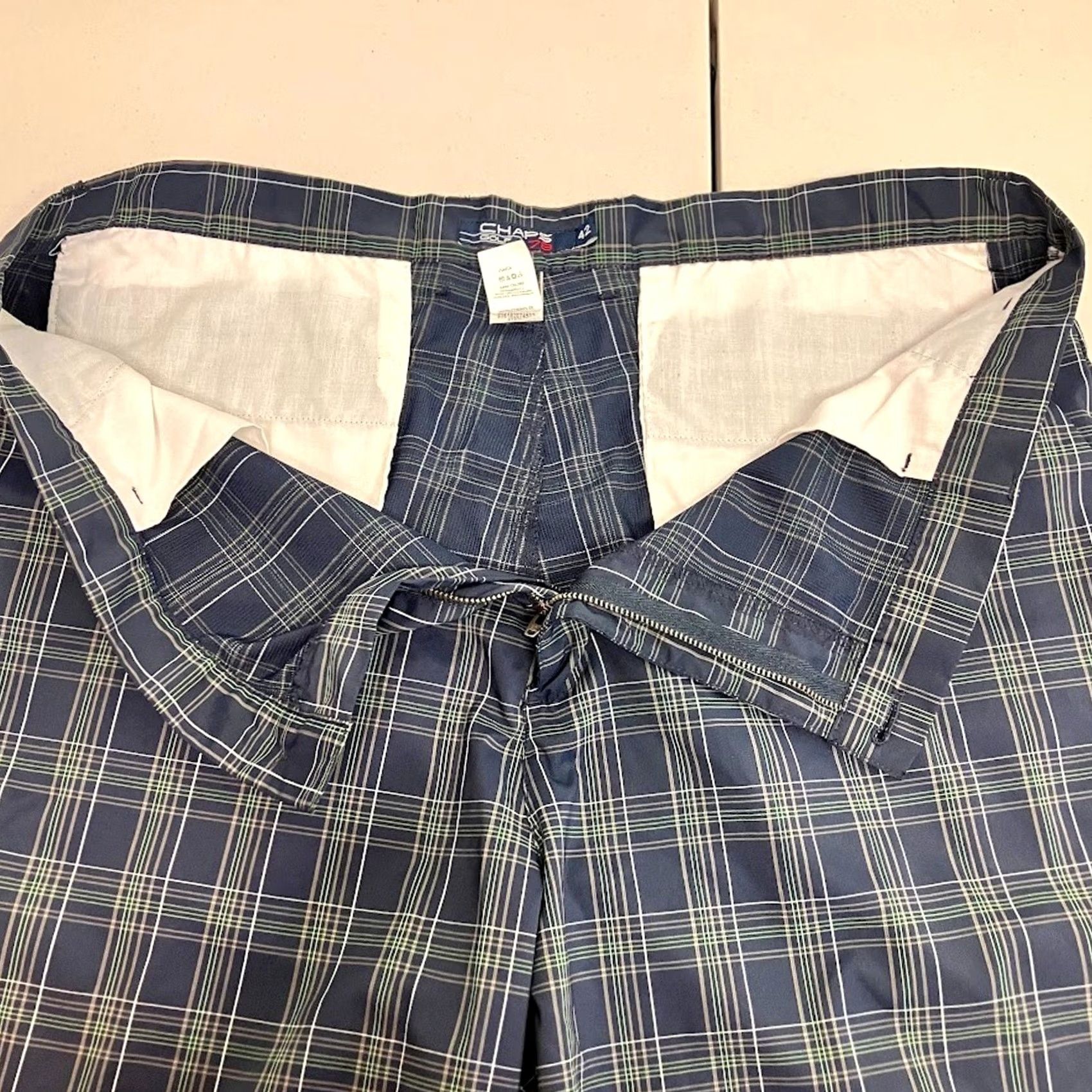 Chaps Chaps Golf Plaid Shorts Performance Mens Size 42 9" Inseam Size US 38 / EU 54 - 3 Thumbnail
