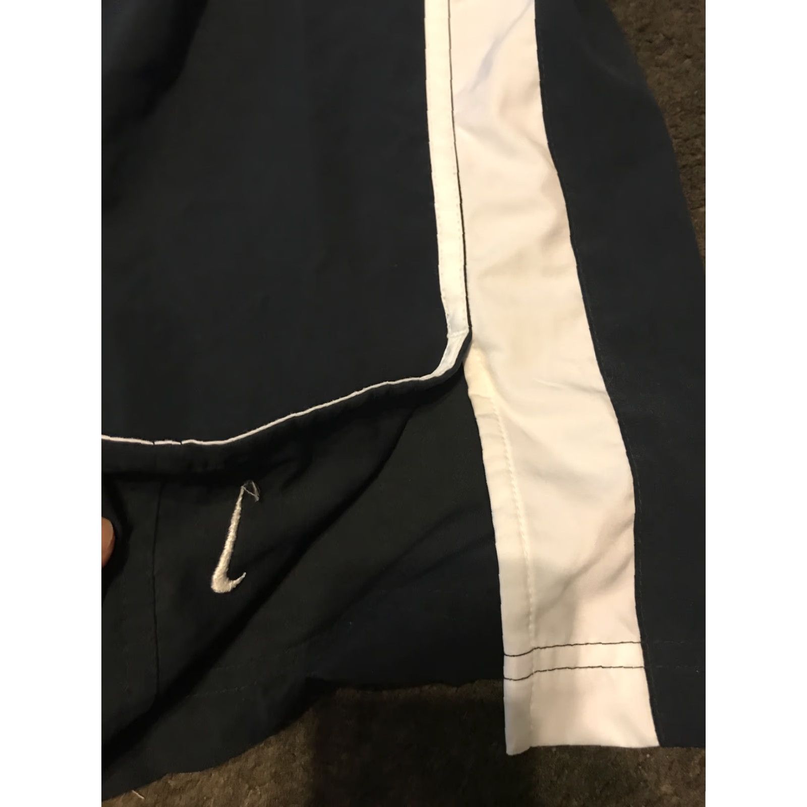 Nike Nike Track Pants Women's L Black Straight Leg Athletic Training Pants Size 36" / US 14 / IT 50 - 3 Thumbnail
