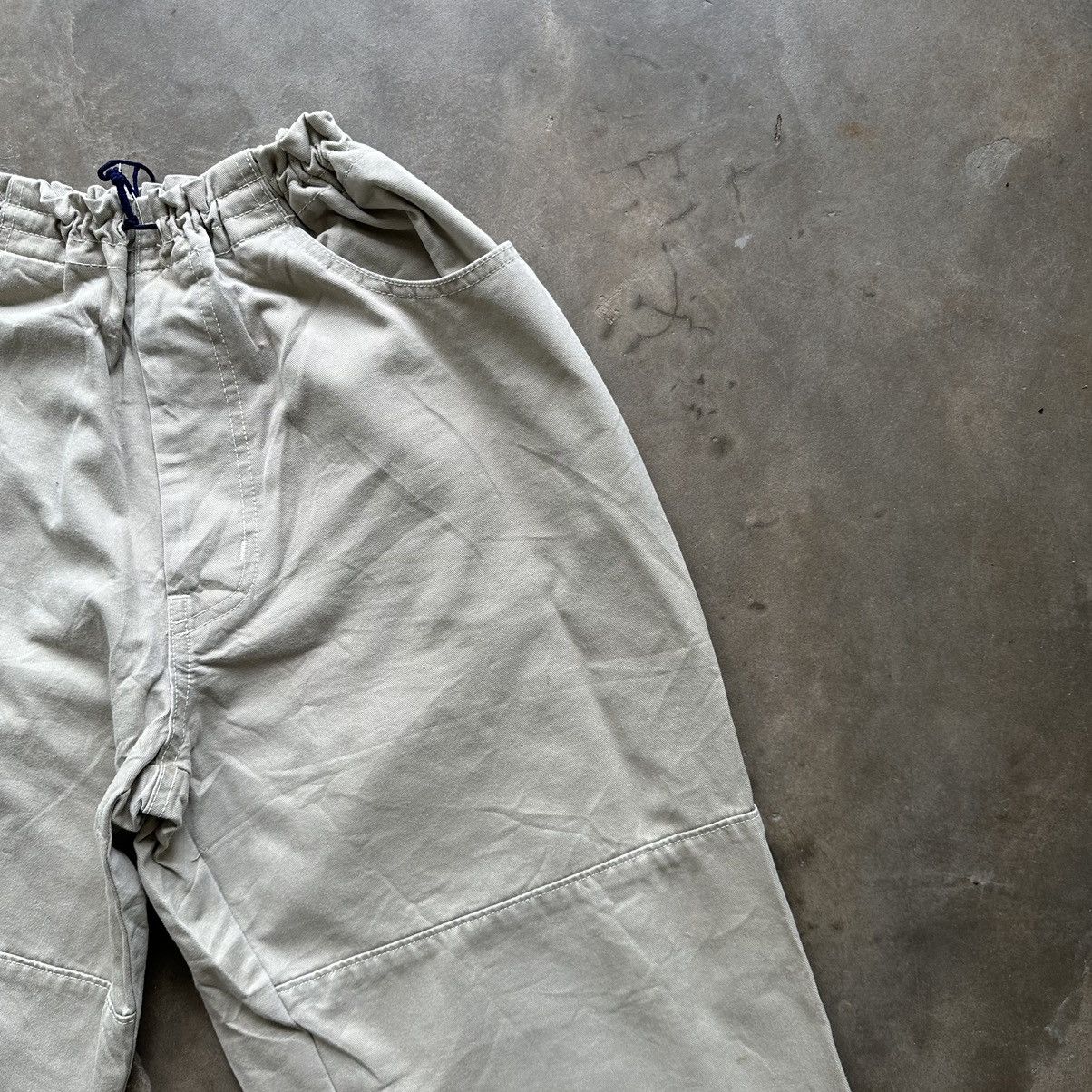 Japanese Brand Vintage Japanese Japan Belt Casual Baggy Distressed Pants Size US 33 - 5 Thumbnail