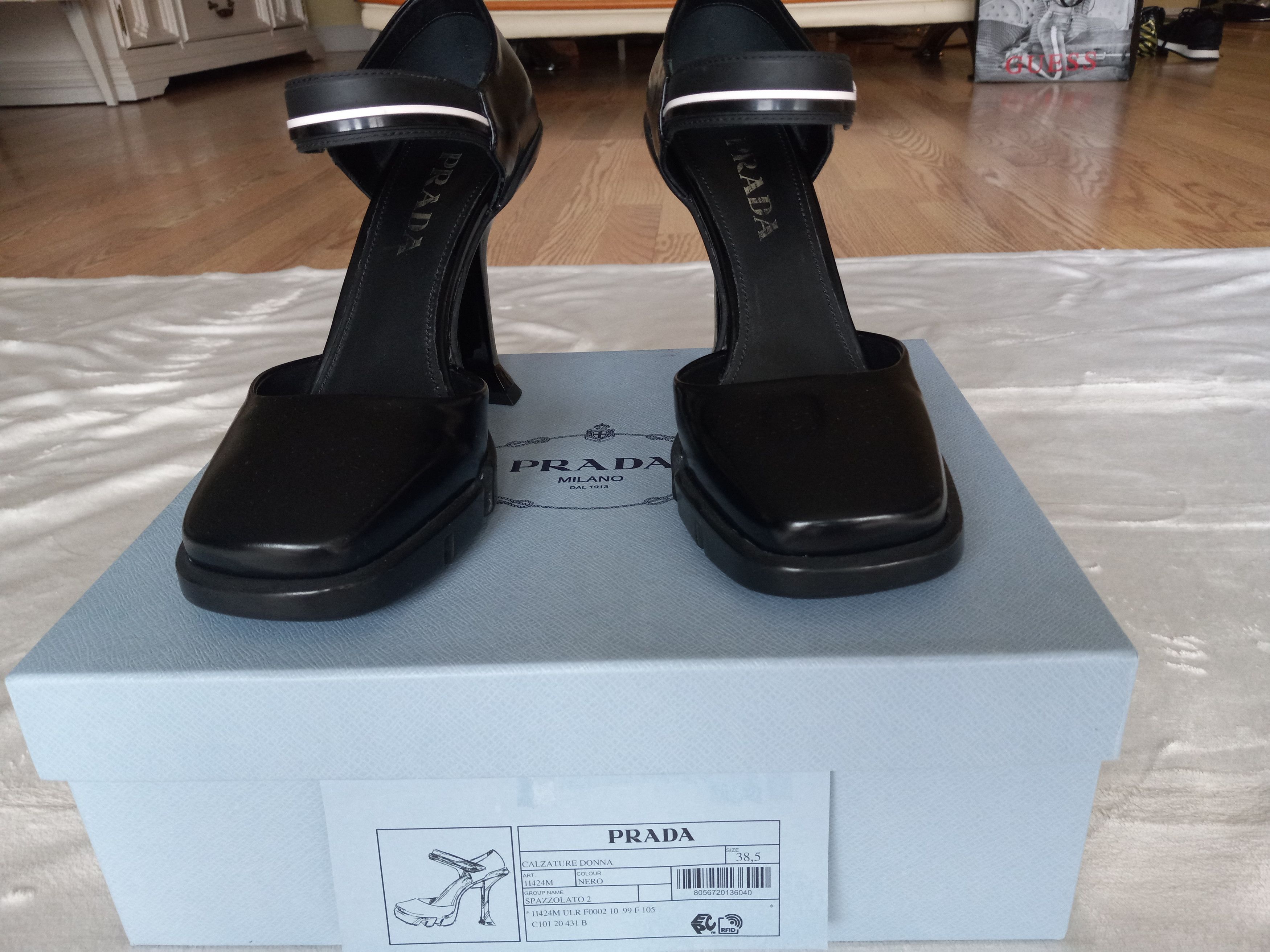 Prada Prada Calzature Donna shoes for sale Size US 8.5 / IT 38.5 - 3 Thumbnail