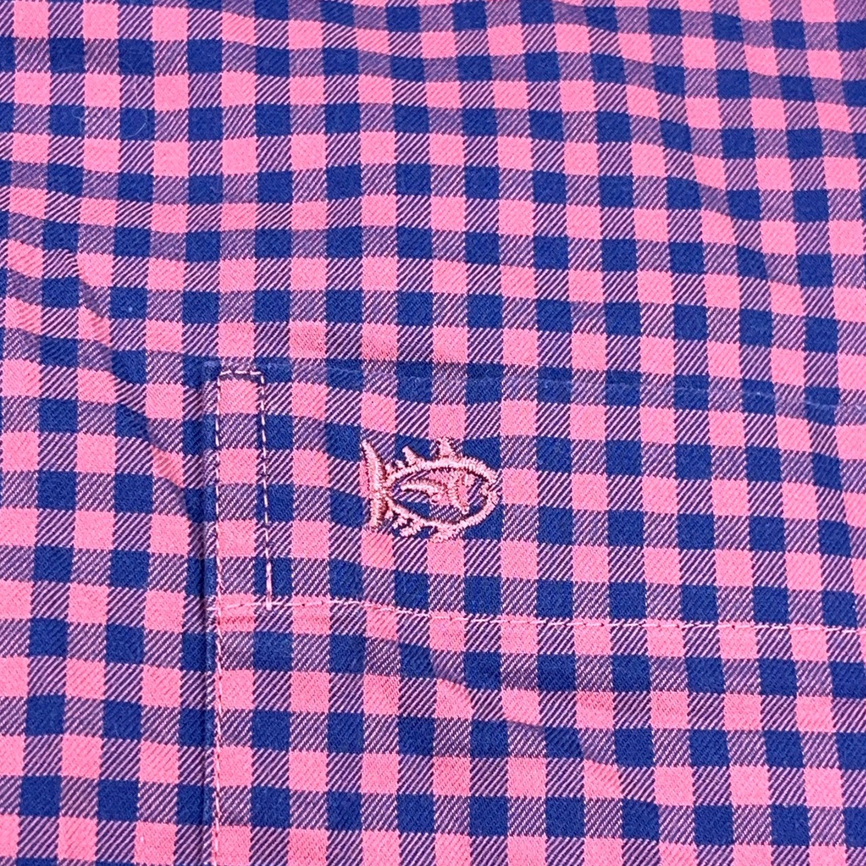 Southern Tide Southern Tide Flannel Shirt Men L Pink Blue Button-Up Gingham Classic Fit Size US L / EU 52-54 / 3 - 3 Thumbnail