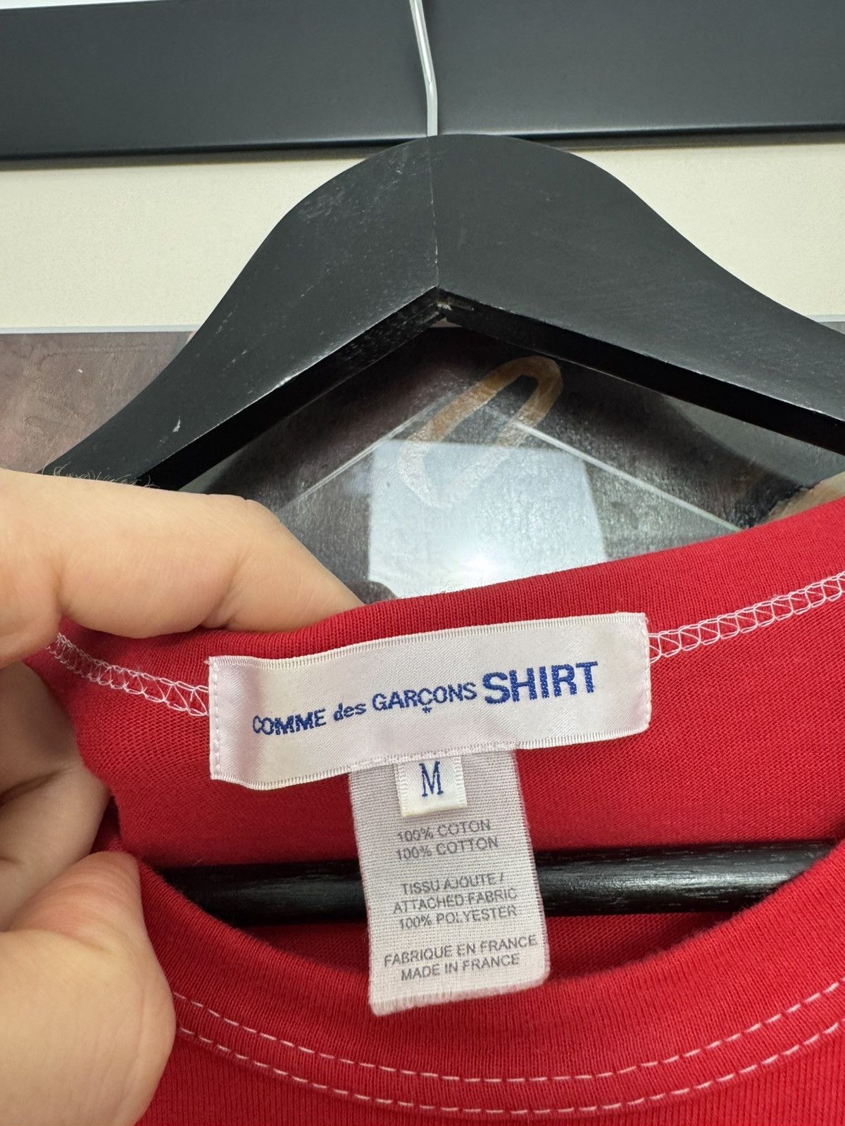 Comme des Garcons SHIRT Comme des Garcons Shirt CDG Tee Japanese Rare Stripes Rare Size US M / EU 48-50 / 2 - 3 Thumbnail