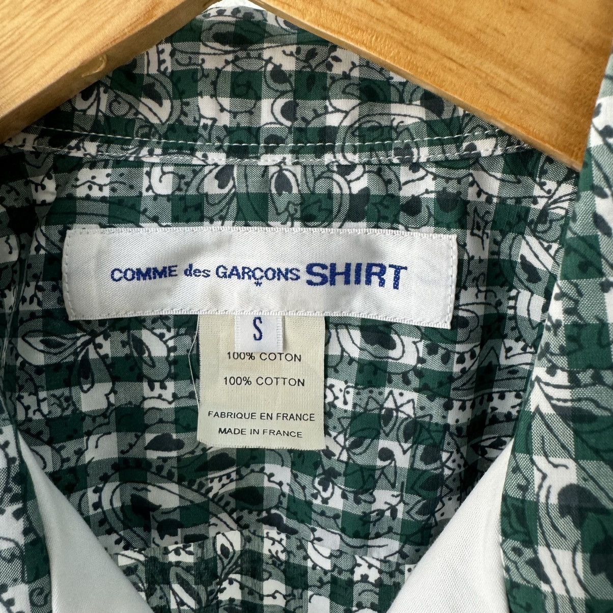 Comme des Garcons SHIRT Comme Des Garçons Paisley Shirt Size US S / EU 44-46 / 1 - 4 Thumbnail