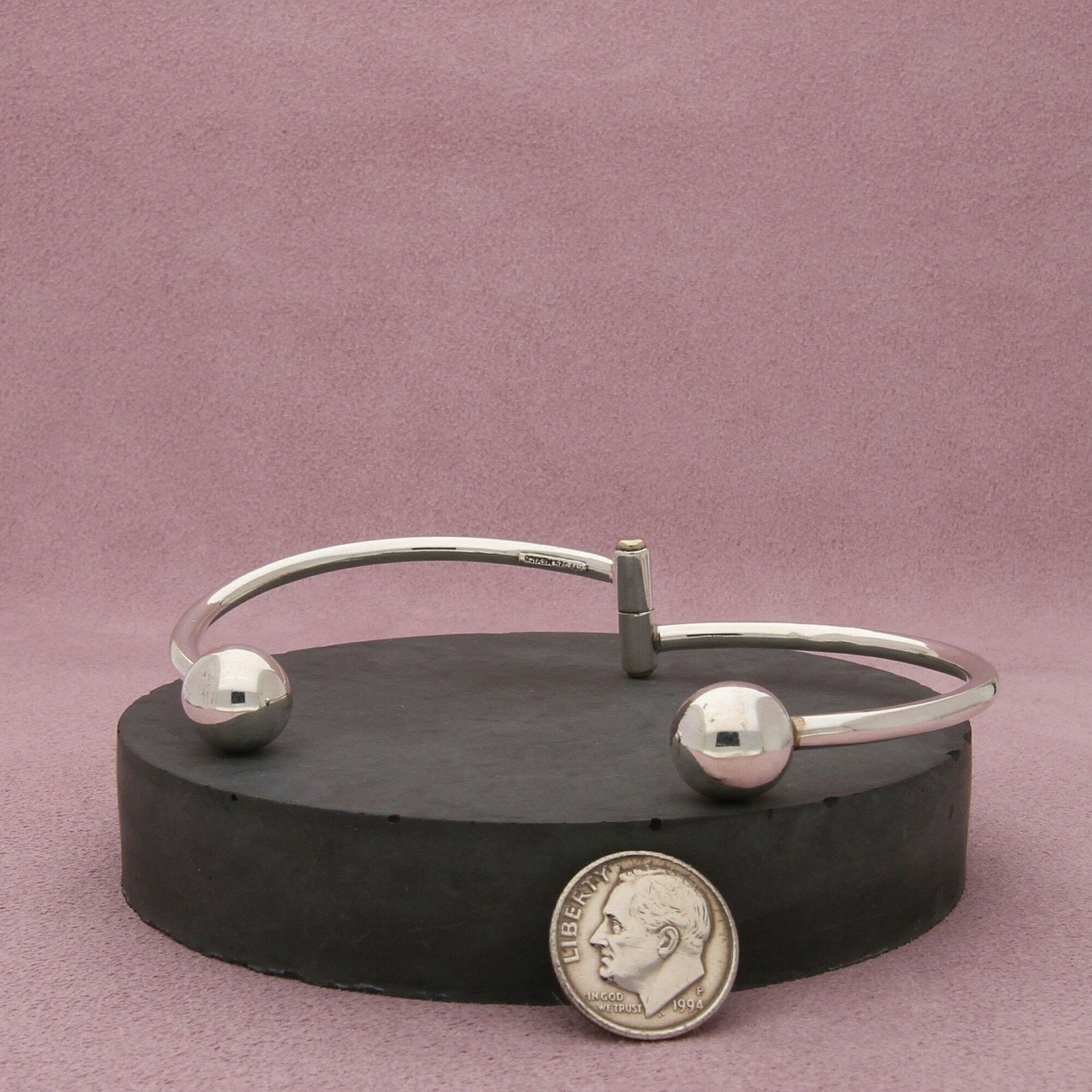 Mexicana mexico sterling silver bead end bracelet size 6.75in Size ONE SIZE - 2 Thumbnail