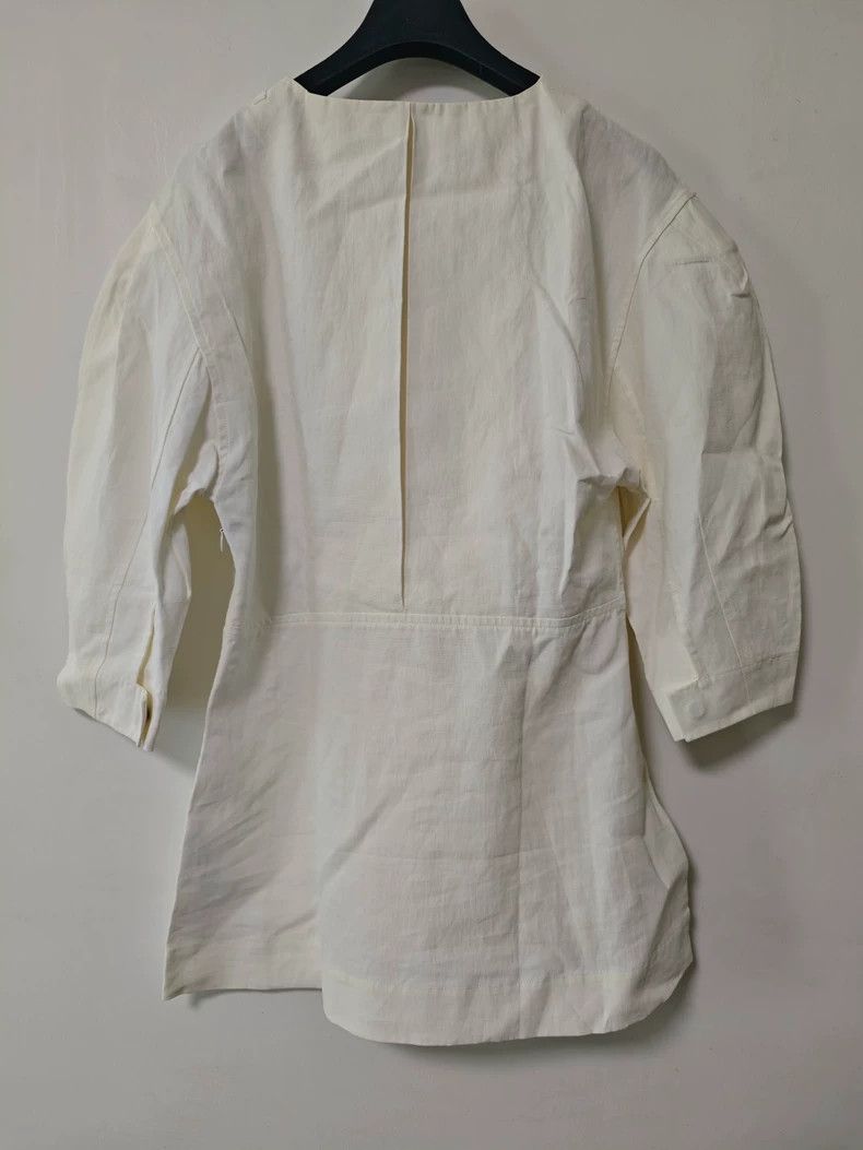 Jil Sander Jil Sander Linen tailored top Size 4XL / US 24-26 - 4 Thumbnail