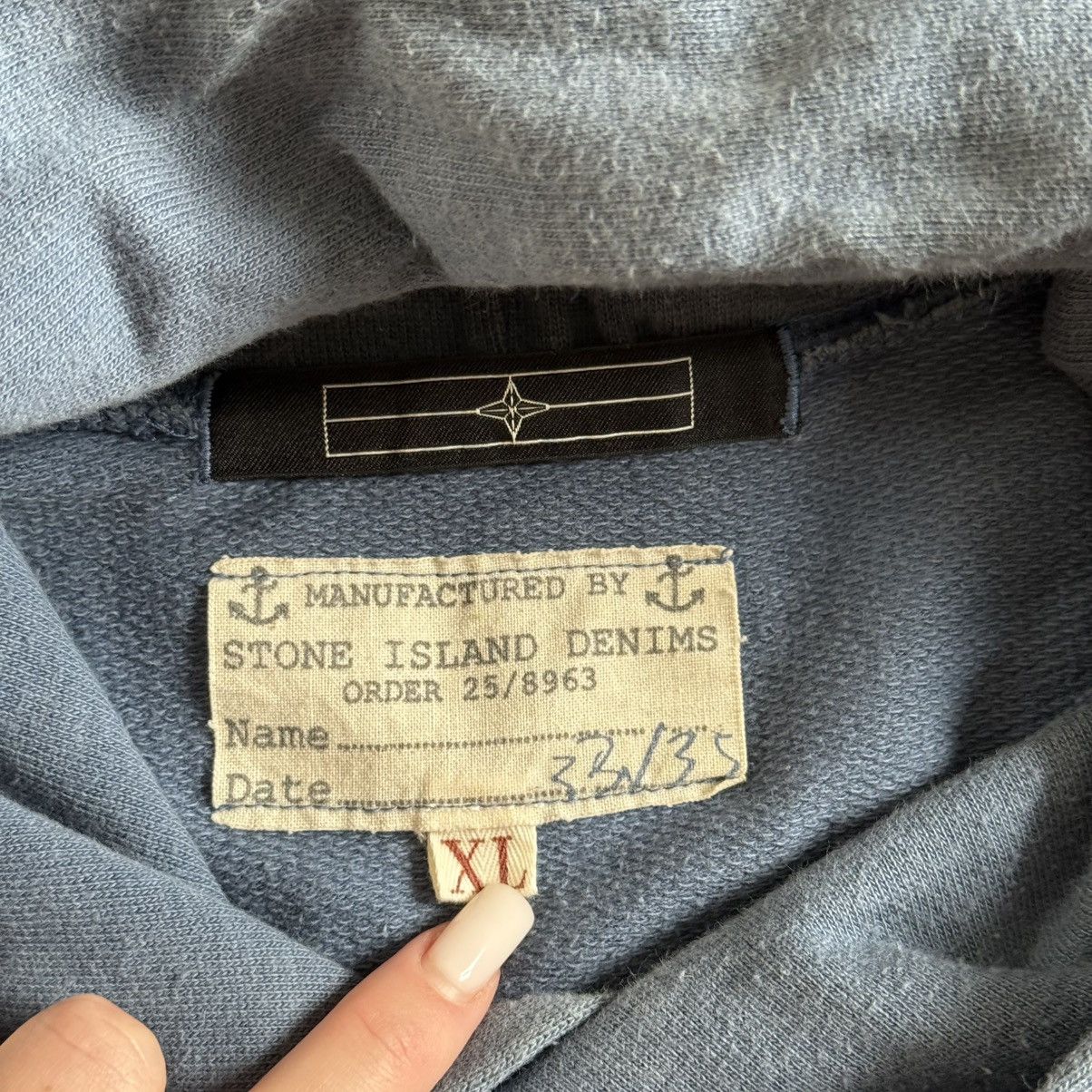 Stone Island Stone Island Denims Vintage Sweater, Pullover, Hoodie Size US XL / EU 56 / 4 - 4 Thumbnail