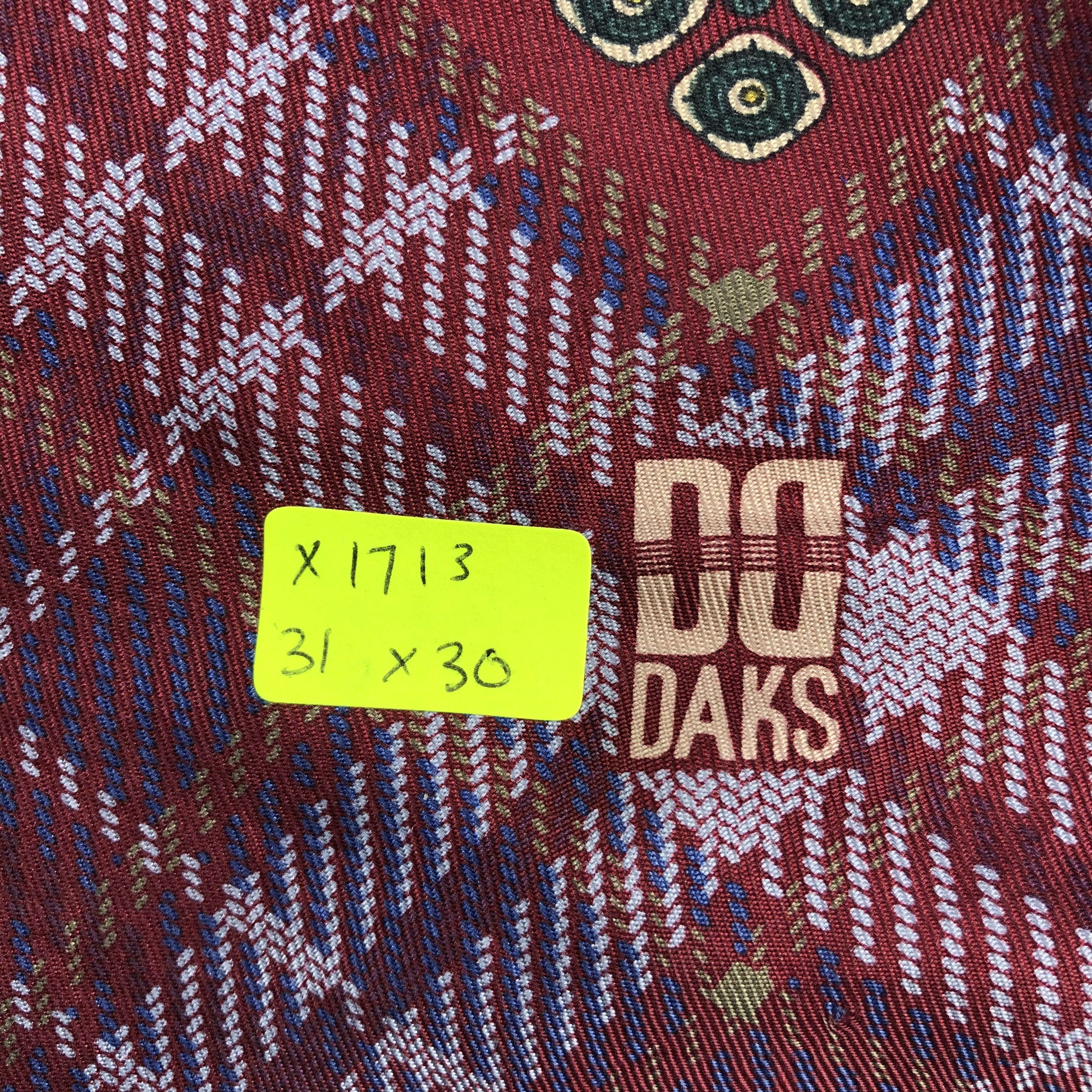 DAKS Vintage Daks London Silk Scarf Size ONE SIZE - 6 Thumbnail