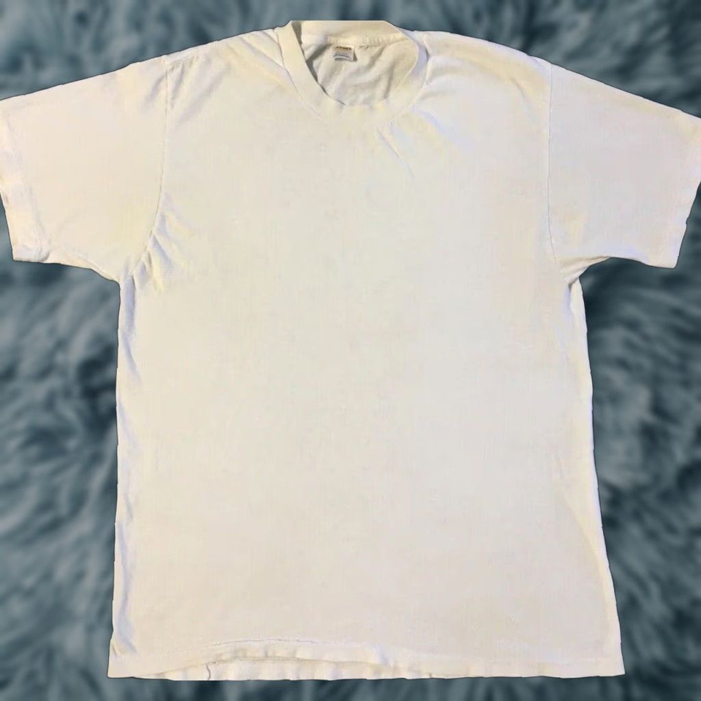 Vintage VINTAGE 80s 90s Faded Distressed Shirt S M Grunge Biker Punk Skate Surf Trucker Punk Shirt Men White 90s Grunge Punk Trucker Biker Skate Surf Vintage Size US S / EU 44-46 / 1 - 1 Thumbnail