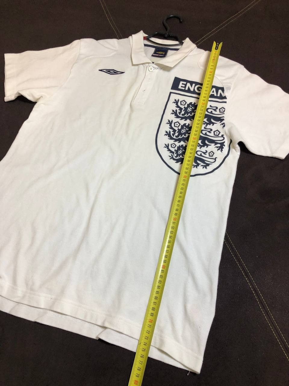 Umbro ENGLAND TEAM FOOTBALL POLO SHIRT JERSEY TRAINING UMBRO Size US L / EU 52-54 / 3 - 12 Thumbnail