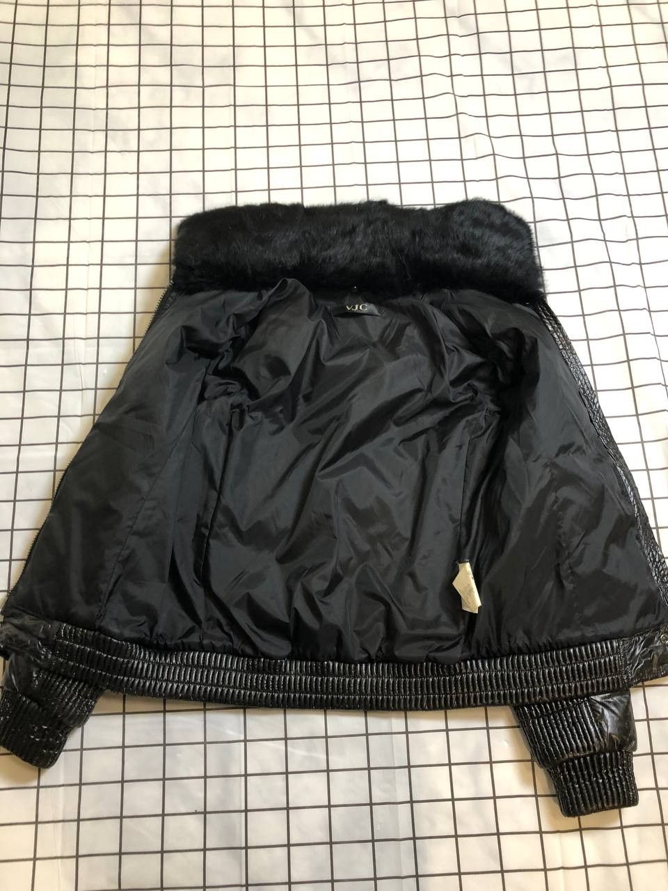 Versace VERSACE ASSYMETRIC BLACK BIKER MOTORCYCLE WOOMEN’S JACKET Size M / US 6-8 / IT 42-44 - 19 Thumbnail