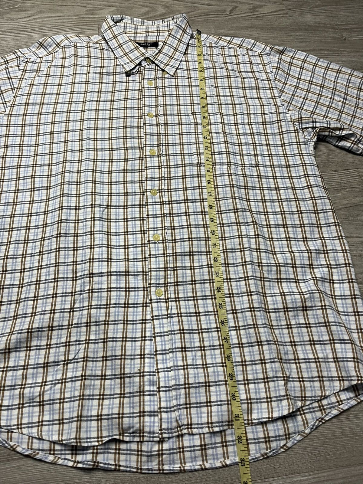 Yohji Yamamoto Sacsny Y’saccs by Yohji yamamoto Shirt Size US XL / EU 56 / 4 - 9 Thumbnail