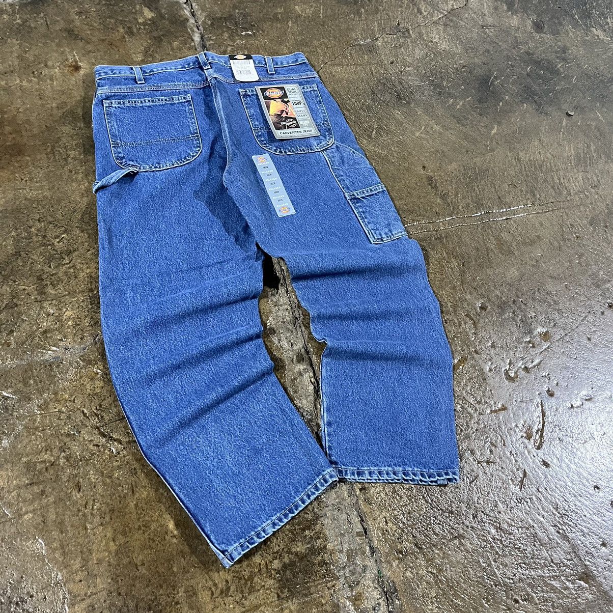 Carhartt × Dickies × Vintage Vintage Y2K Dickies Carpenter Jeans Baggy Workwear Skater Size US 36 / EU 52 - 3 Thumbnail