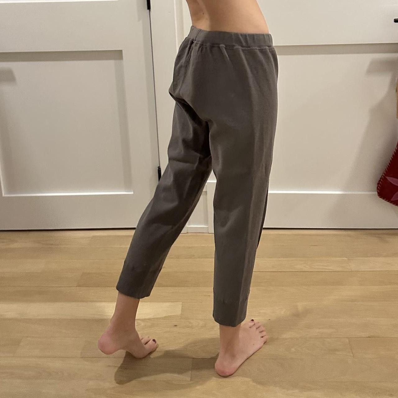 Other Vintage Christina Lehr grey baggy capri sweats (SIZE 3*) Size 26" / US 2 / IT 38 - 2 Thumbnail