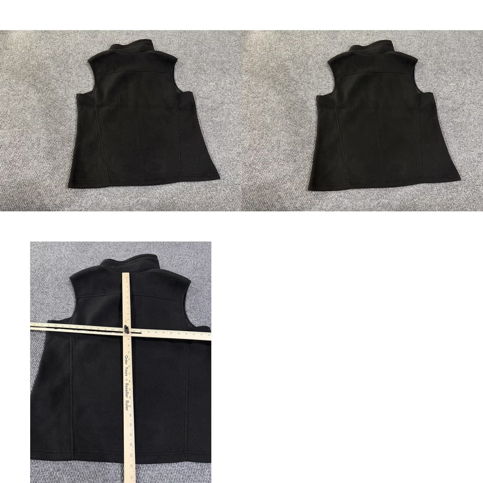 Eddie Bauer VINTAGE? No — Eddie Bauer Vest Womens XL Black Fleece Full Zip Cytiva Logo Outdoor Size XL / US 12-14 / IT 48-50 - 8 Thumbnail