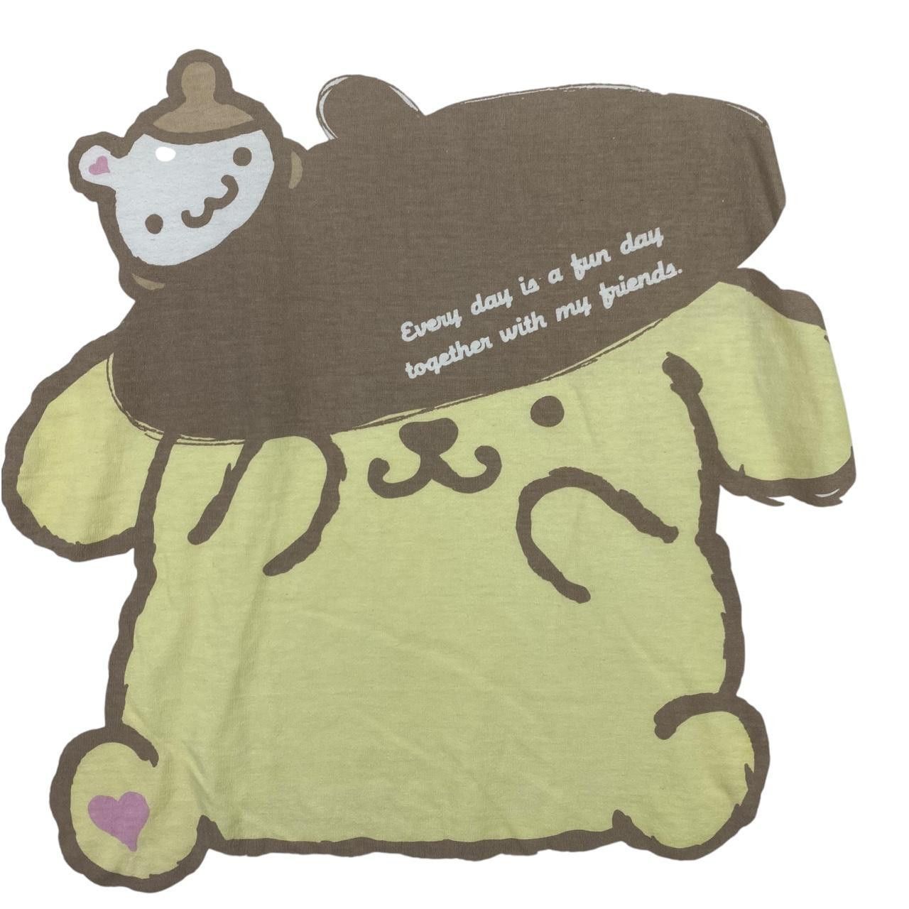 Anime POMPOMPURIN SANRIO CHARACTER Cartoon Tee Shirt Top Anime Size S / US 4 / IT 40 - 3 Thumbnail