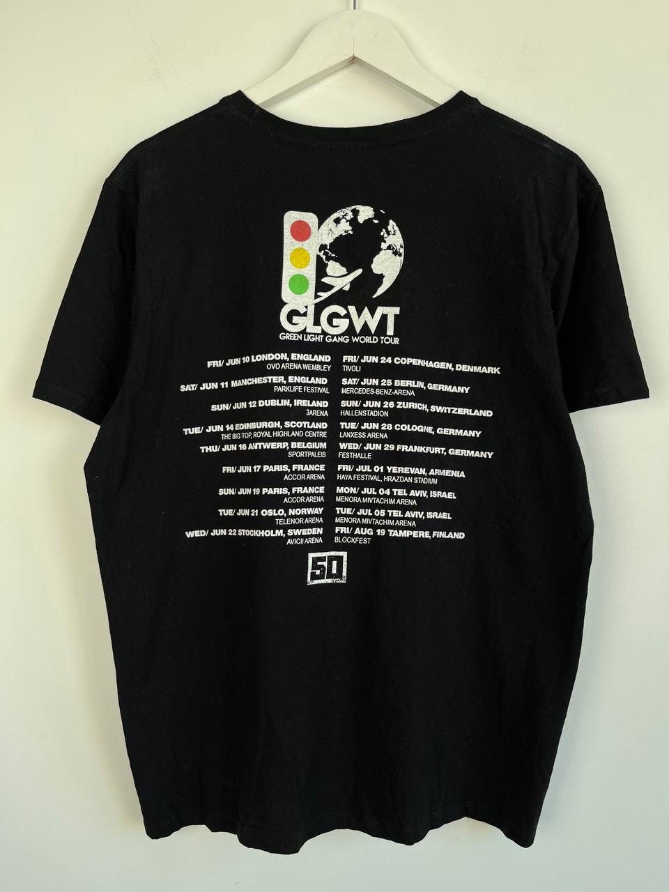 50 Cent Vintage 50cent GLGWT World Tour Rap Tee Size US M / EU 48-50 / 2 - 3 Thumbnail