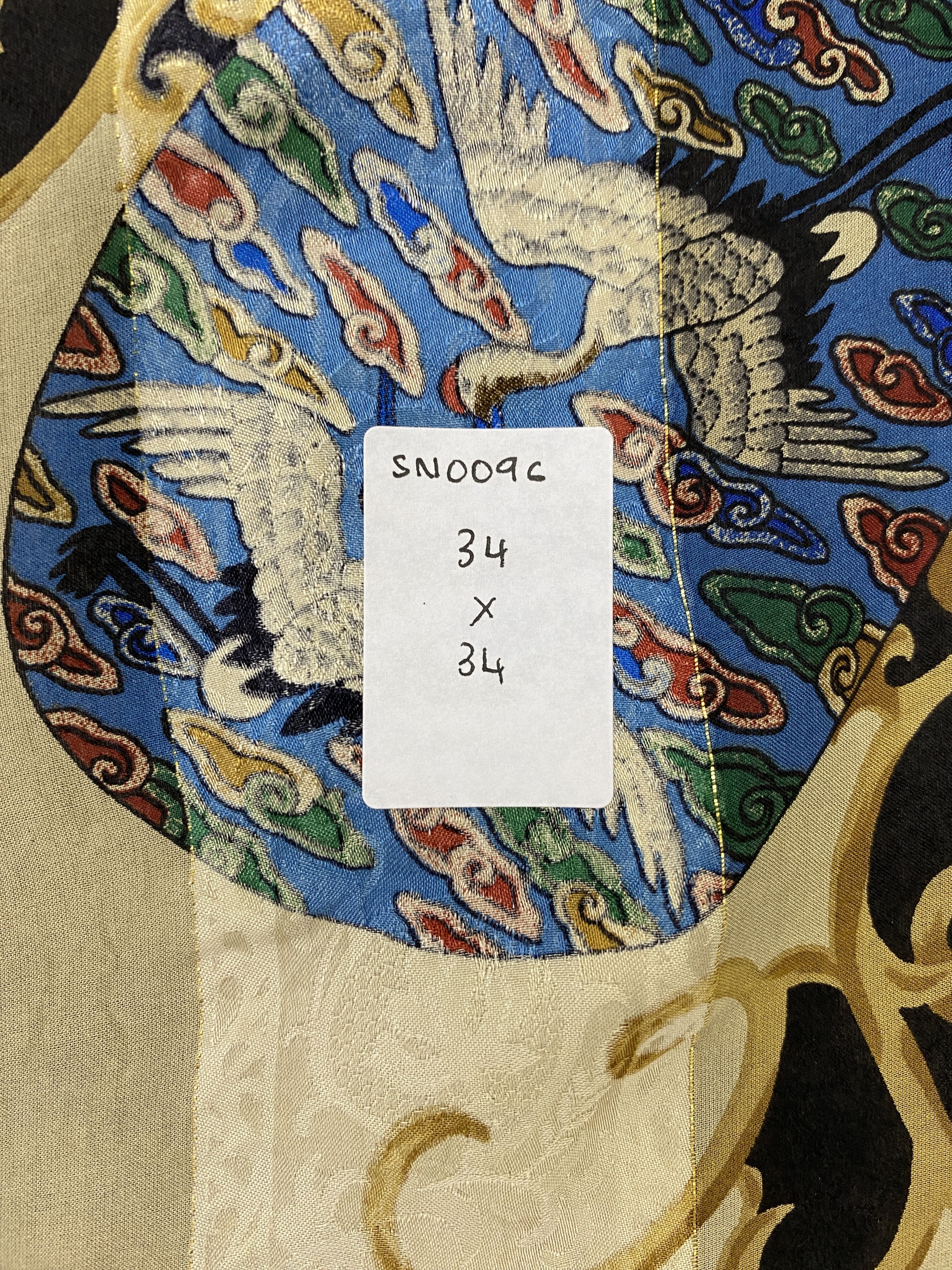 Japanese Brand Vintage Japanese Brand Silk Scarf SN0096 Size ONE SIZE - 10 Thumbnail