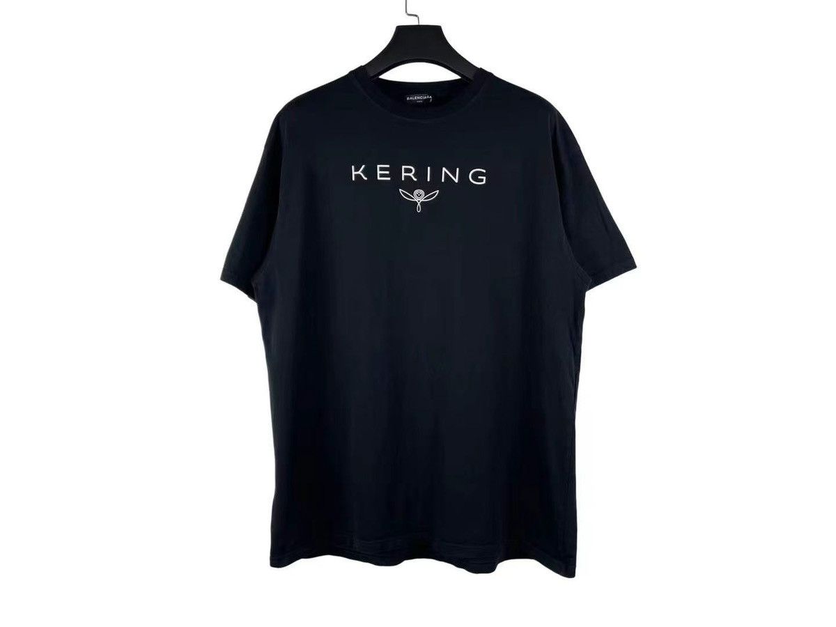 Balenciaga Balenciaga Kering Logo Short-Sleeves Tee Size US L / EU 52-54 / 3 - 1 Thumbnail