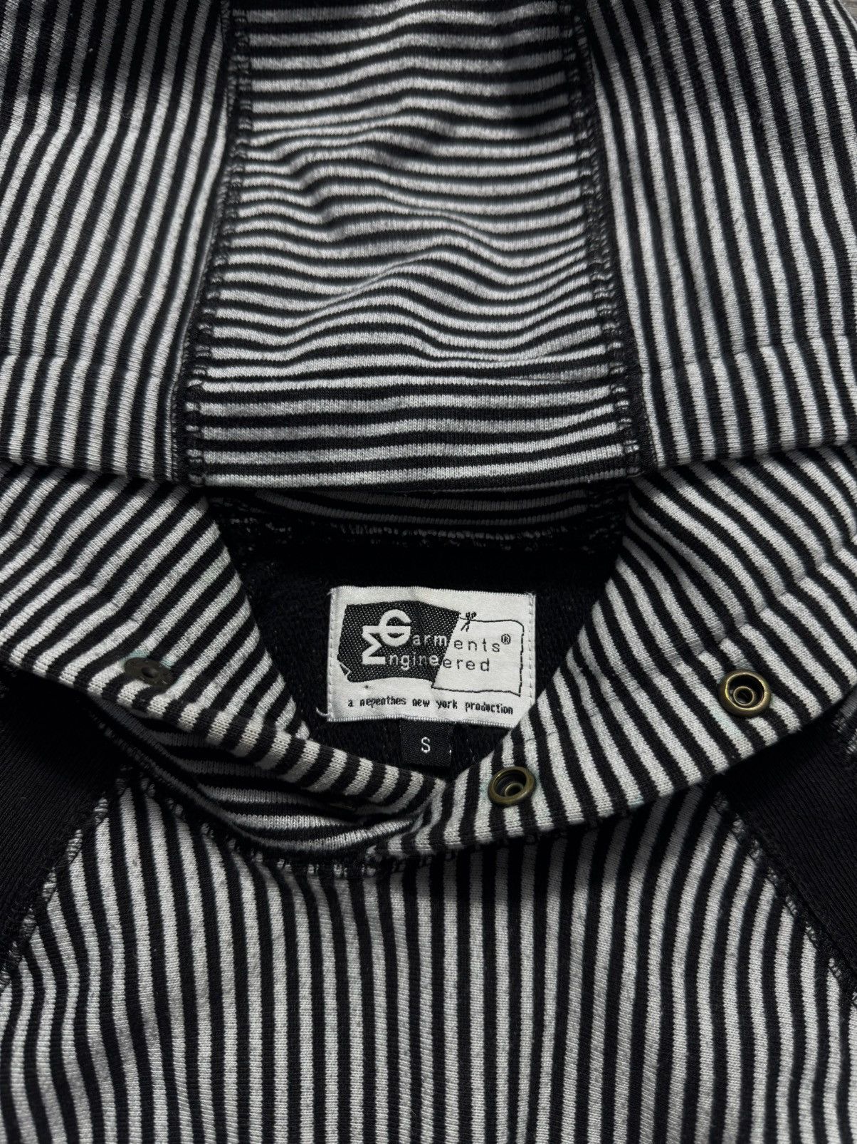 Engineered Garments Engineered Garments Strip Hoodie Size US S / EU 44-46 / 1 - 3 Thumbnail