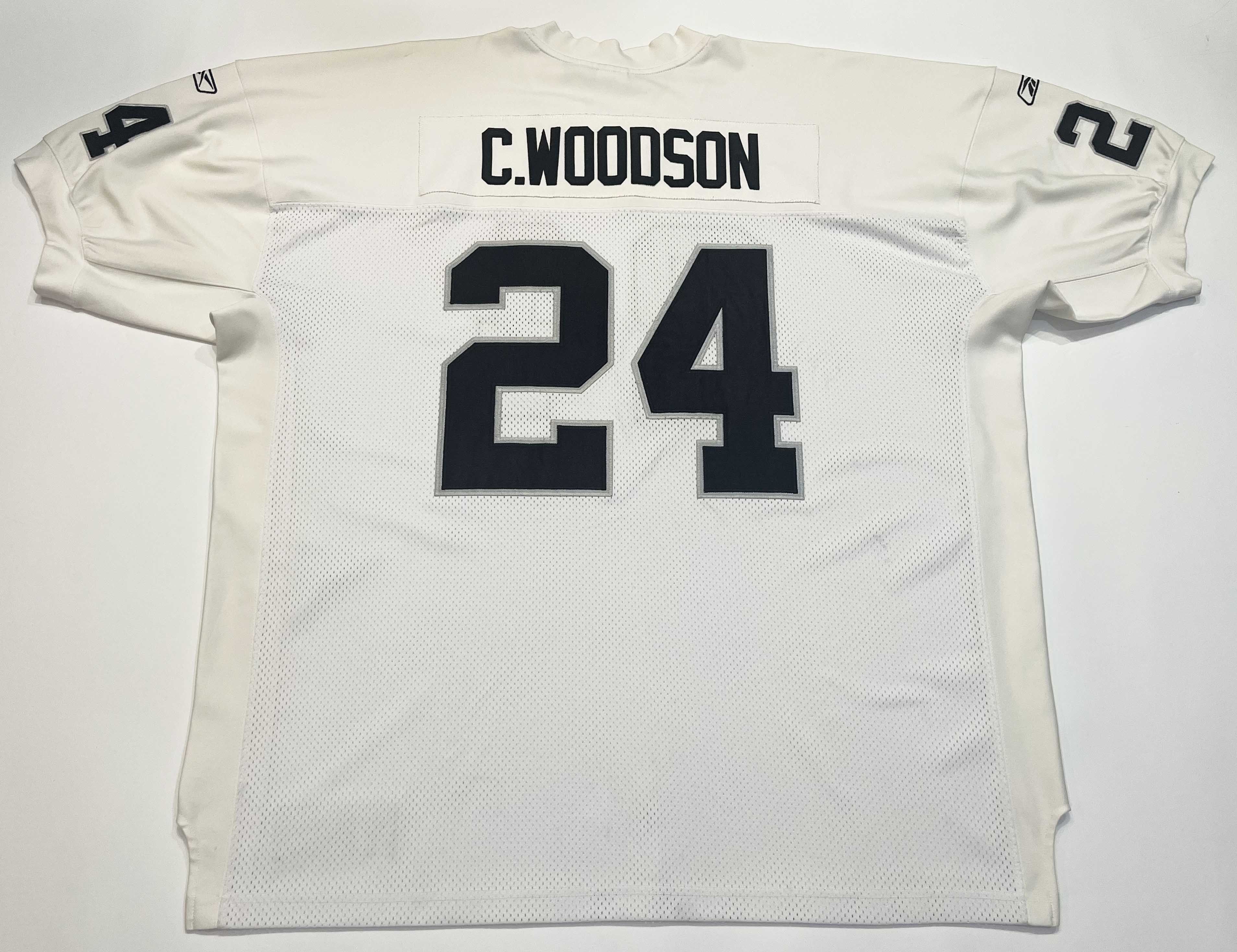 Reebok Reebok Authentic NFL Oakland Raiders C.WOODSON #24 Jersey Size US XXL / EU 58 / 5 - 5 Thumbnail