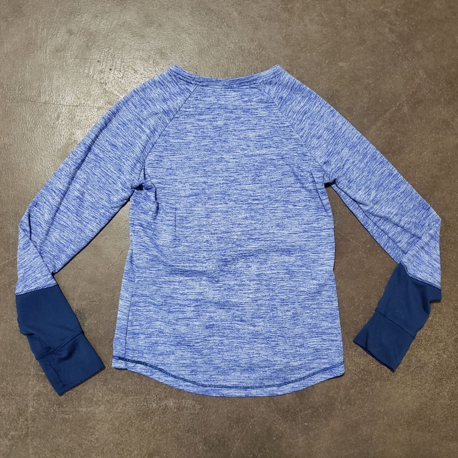 Other Blue Heathered | DANSKIN NOW | Long Sleeve Size M / US 6-8 / IT 42-44 - 2 Thumbnail
