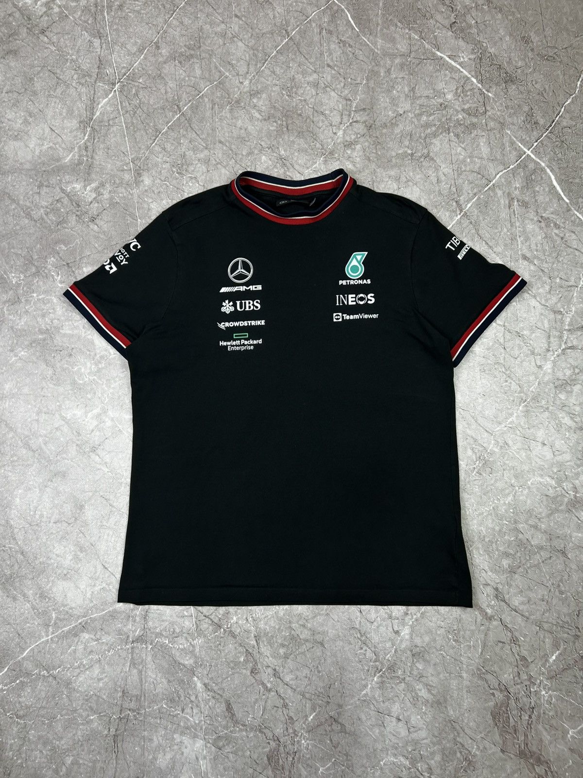 Mercedes-Benz Mercedes Benz Racing T-Shirt Size US XL / EU 56 / 4 - 2 Thumbnail