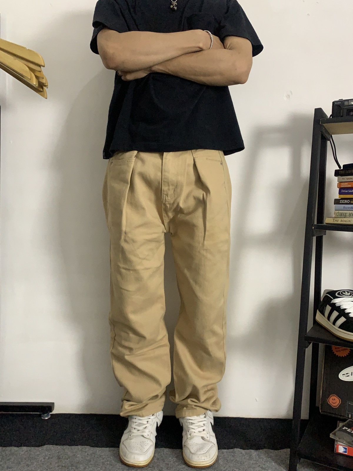 Japanese Brand × Vintage Vintage Cream 'Classical Elf' Regular Fit Longpants Size US 32 / EU 48 - 3 Thumbnail