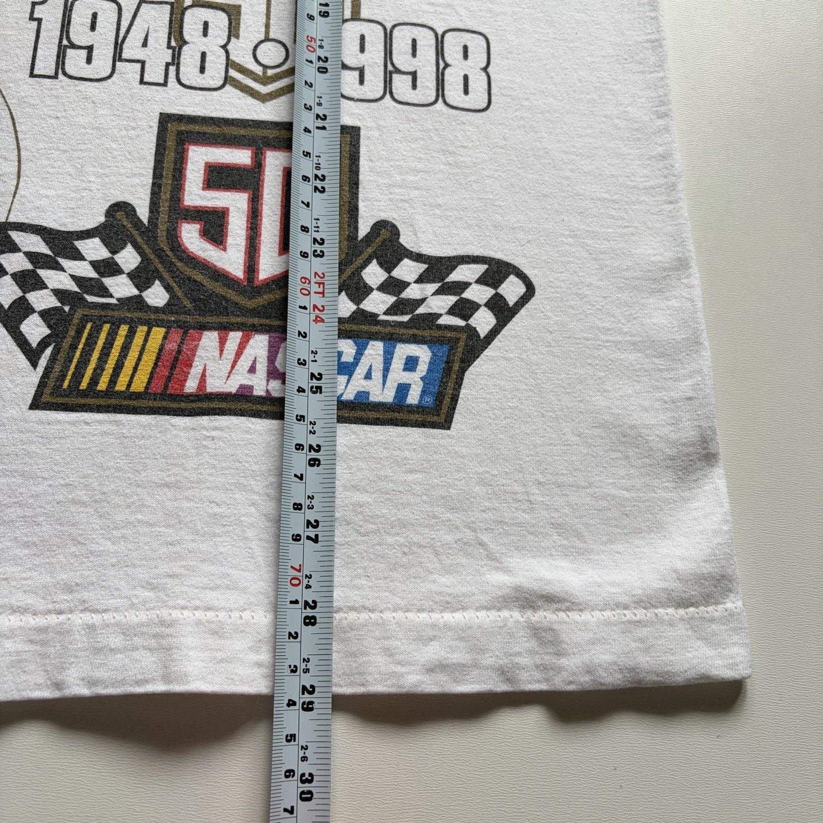 NASCAR × Vintage Vintage 1998 NASCAR 50th Anniversary Shirt Large 90s Racing Size US L / EU 52-54 / 3 - 6 Thumbnail