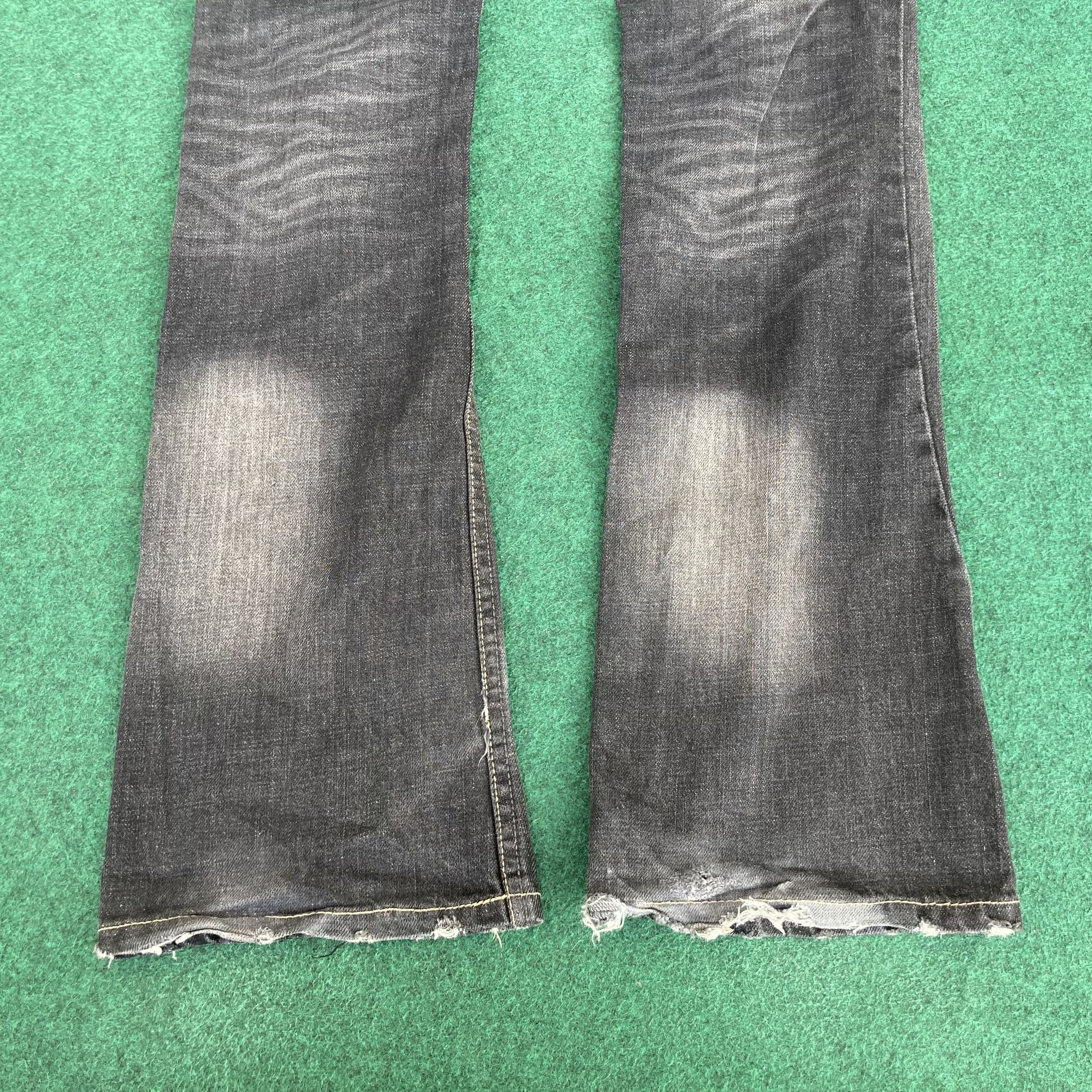 Japanese Brand 30x34 Urban Craft Trouser Flared Japanese Streetwear Jeans Size US 30 / EU 46 - 14 Thumbnail
